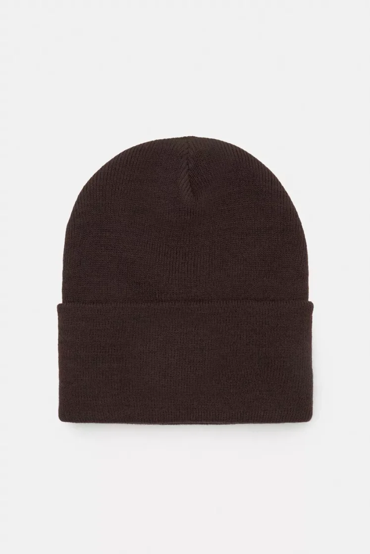 Pull&Bear STWD beanie — Chocolate