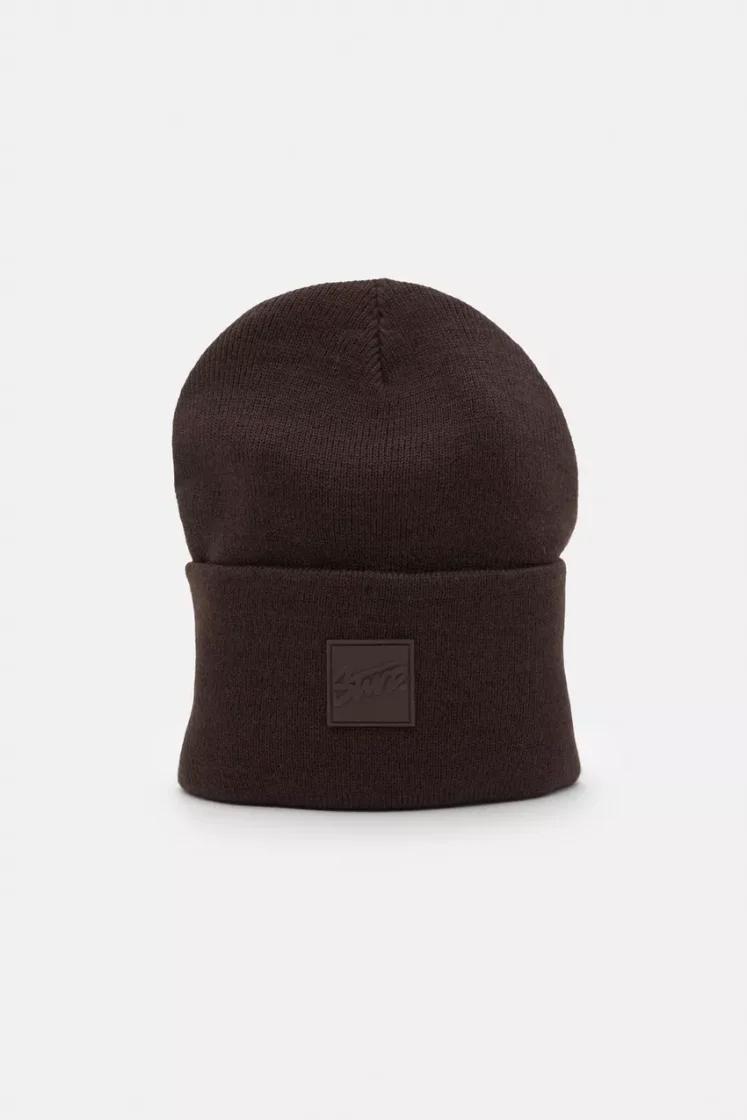 Pull&Bear STWD beanie — Chocolate