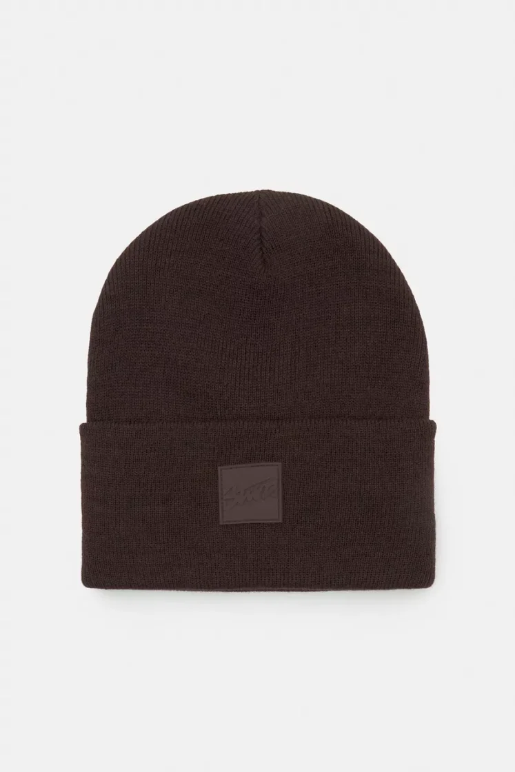 Pull&Bear STWD beanie — Chocolate