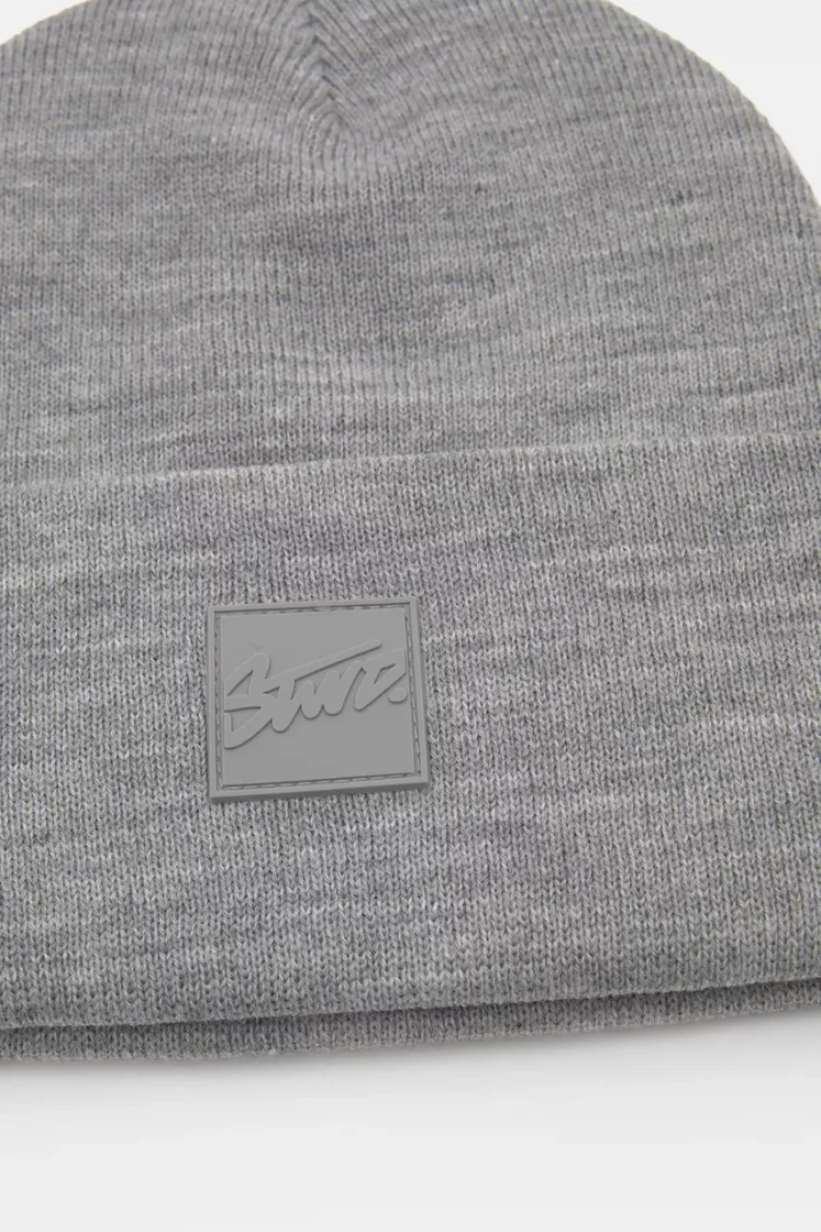 Pull&Bear STWD beanie — Light Grey