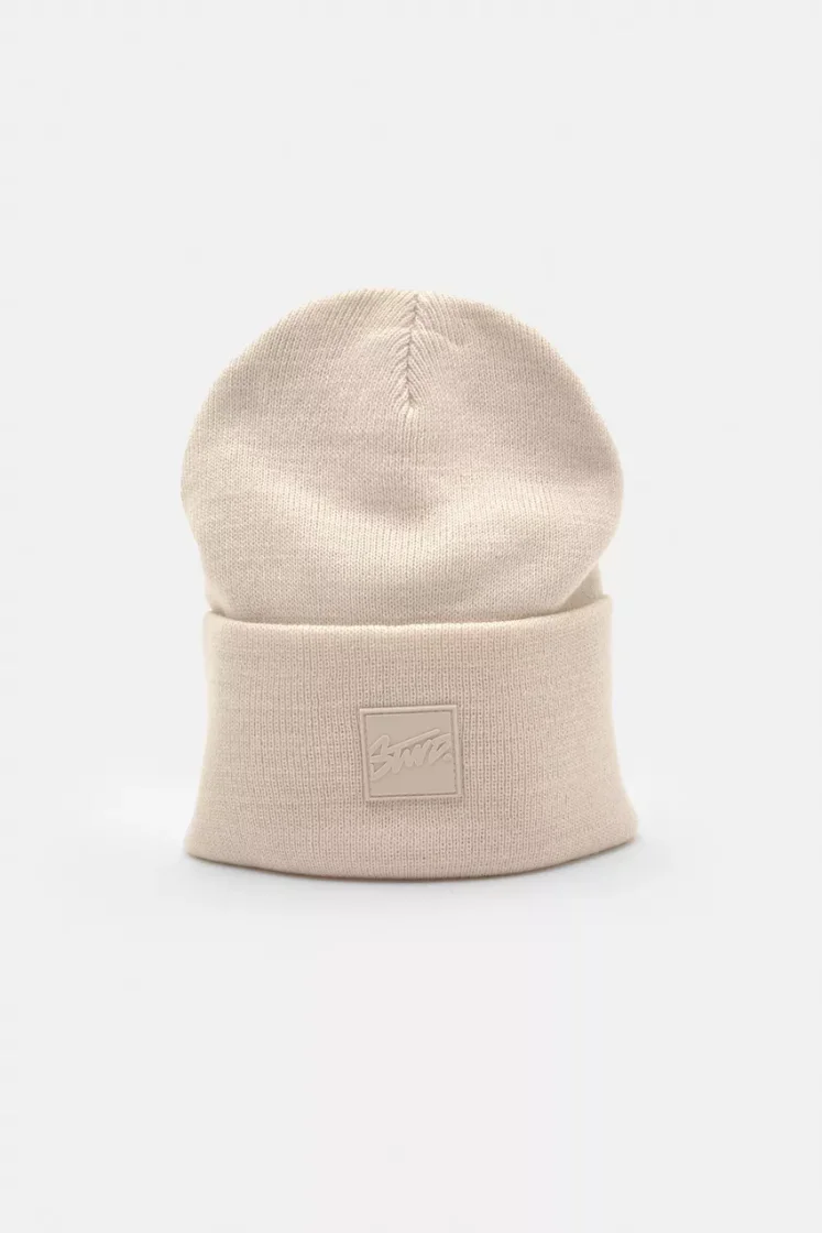 Pull&Bear STWD beanie — Off White
