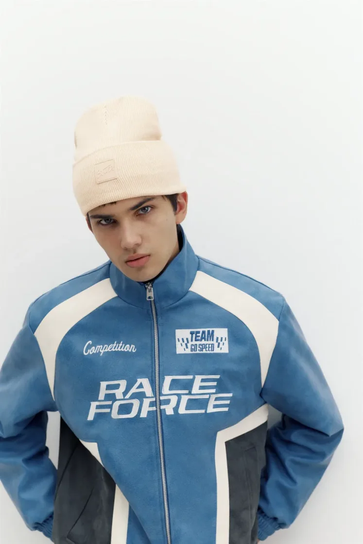 Pull&Bear STWD beanie — Off White