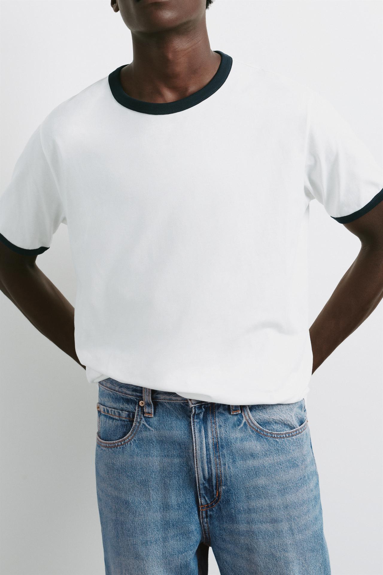 Pull&Bear Baggy Indigo Denim Jeans — indigo