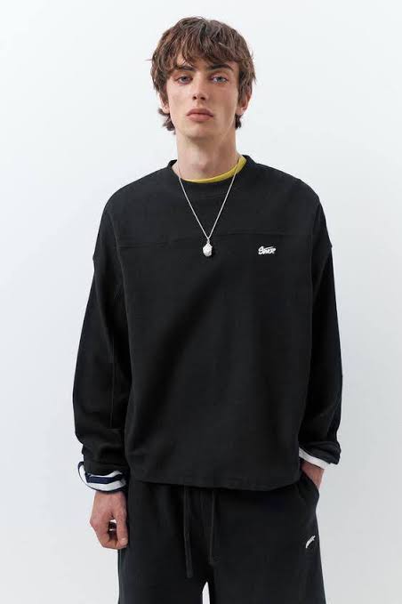 Sweat-shirt logo oversize