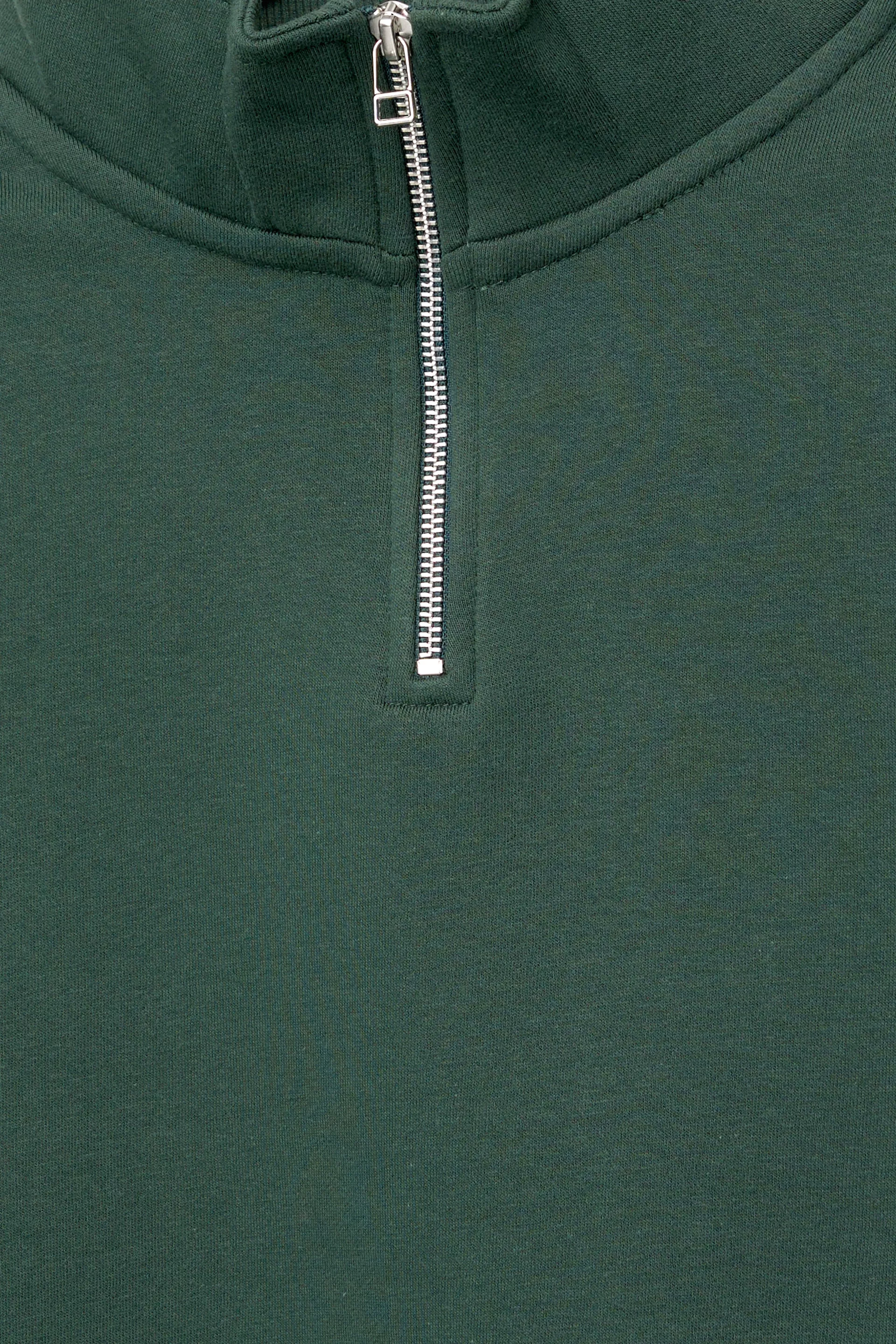 Pull&Bear Sudadera básica cuello cremallera — Botella