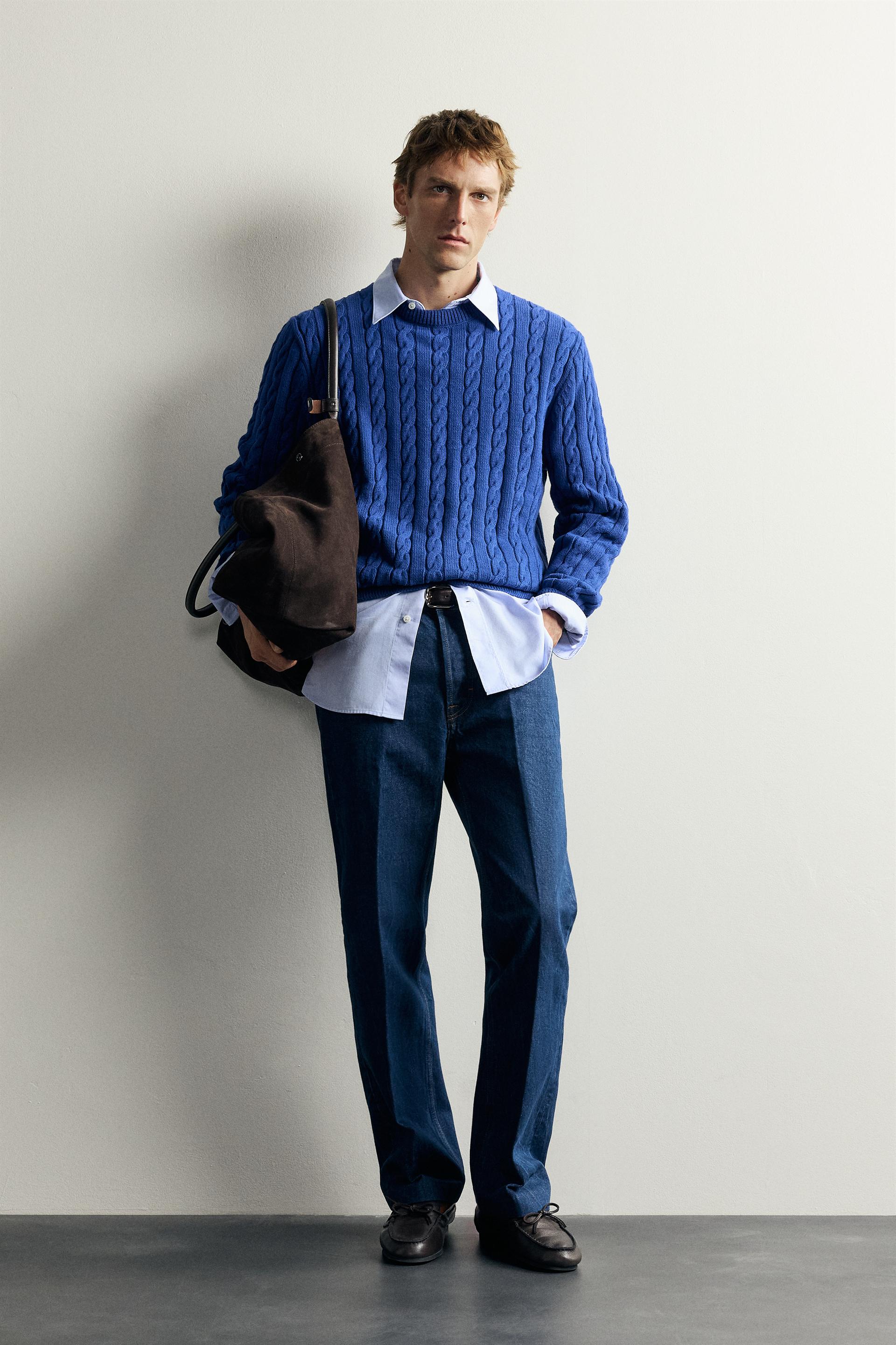 Pull Maille Câble Aaron Levine