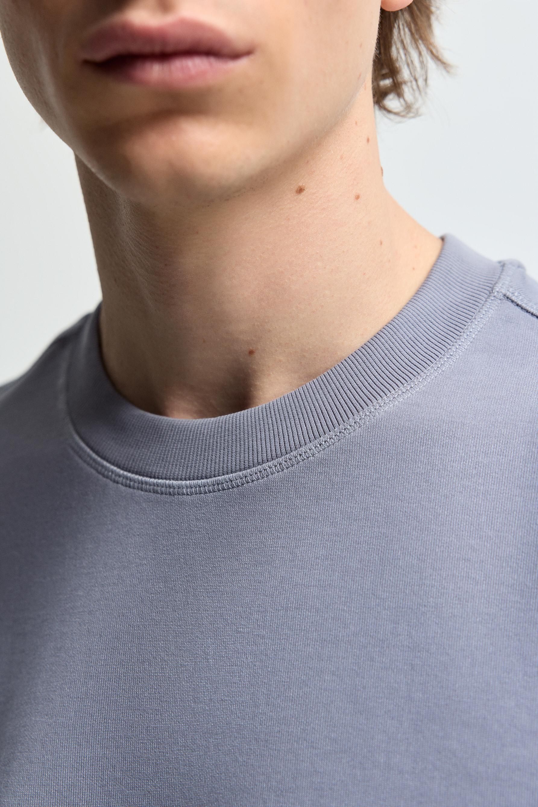 Lefties Heavy Jersey T-Shirt — Indigo