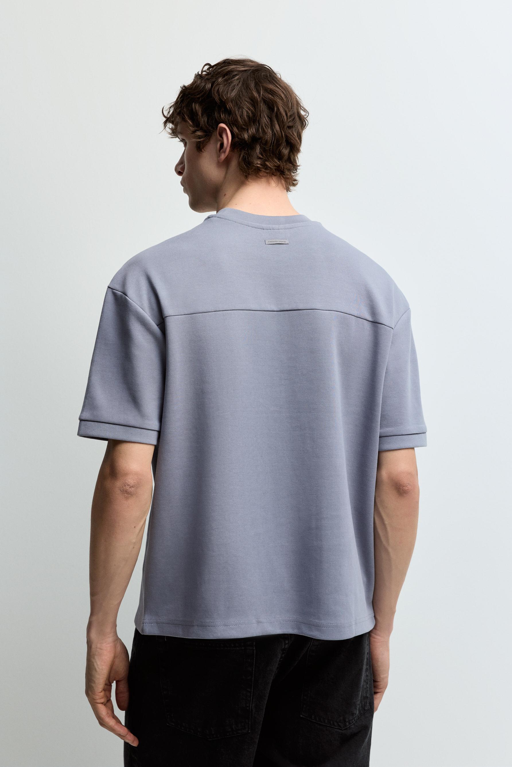 Lefties Heavy Jersey T-Shirt — Indigo