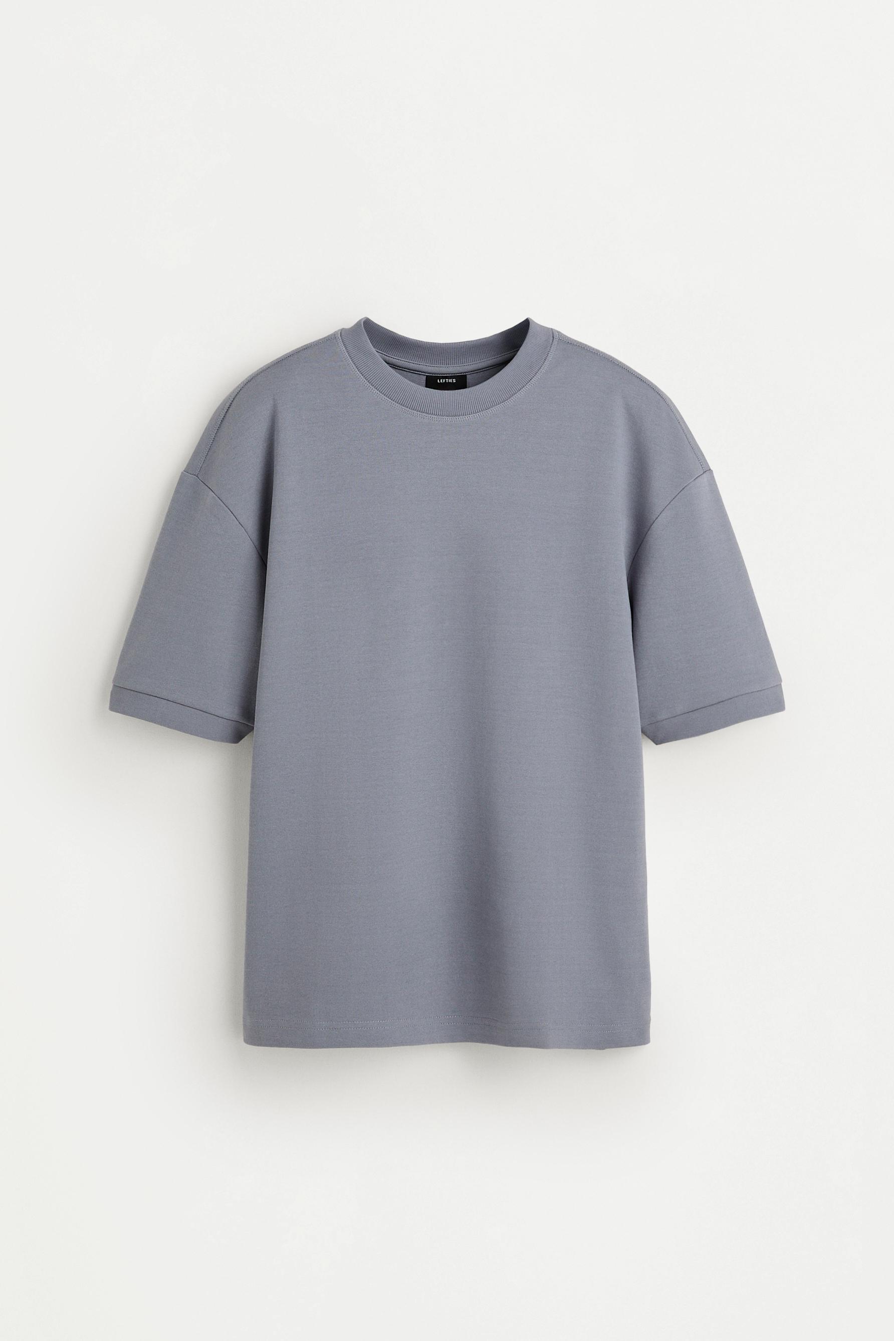 Lefties Heavy Jersey T-Shirt — Indigo