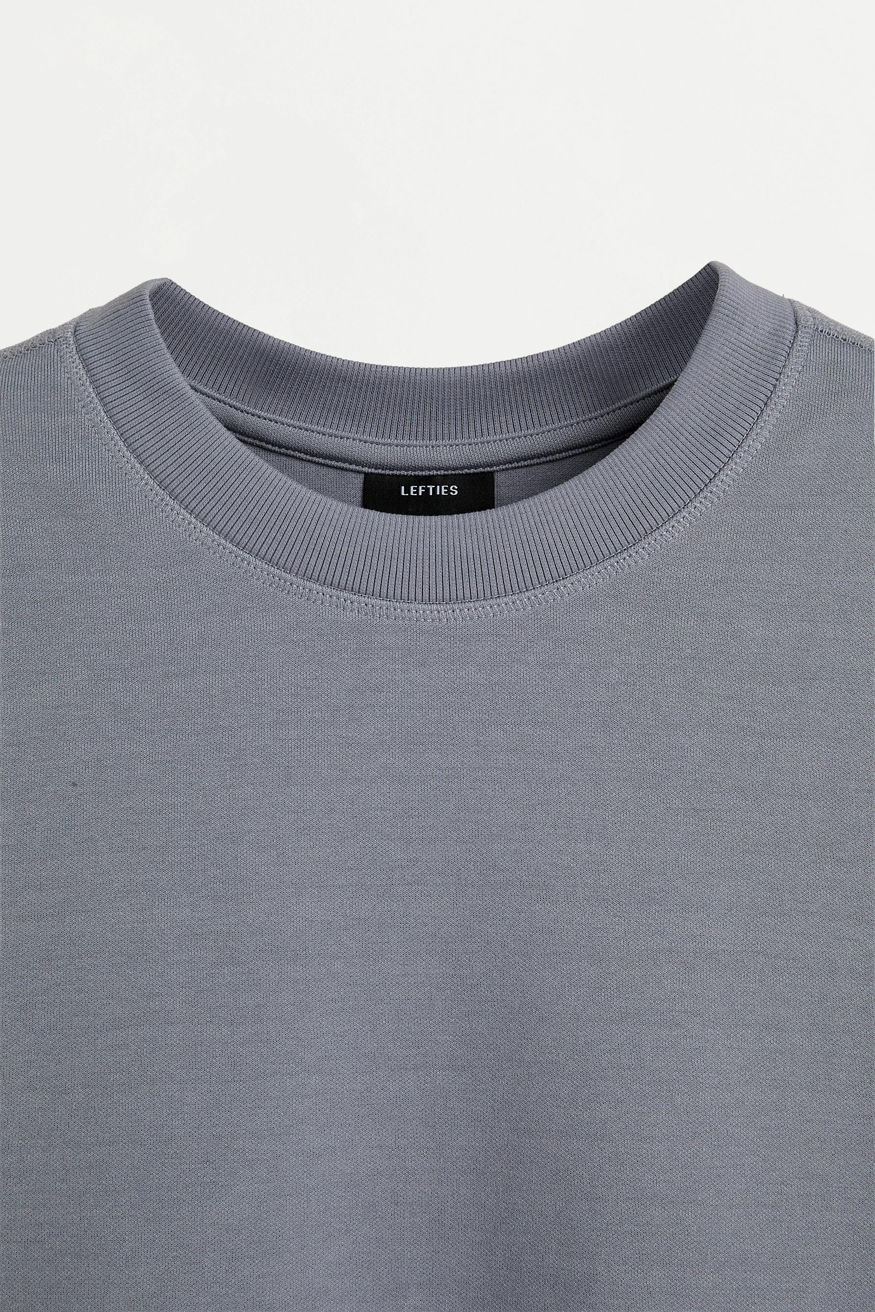 Lefties Heavy Jersey T-Shirt — Indigo