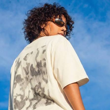T-shirt graphique oversize