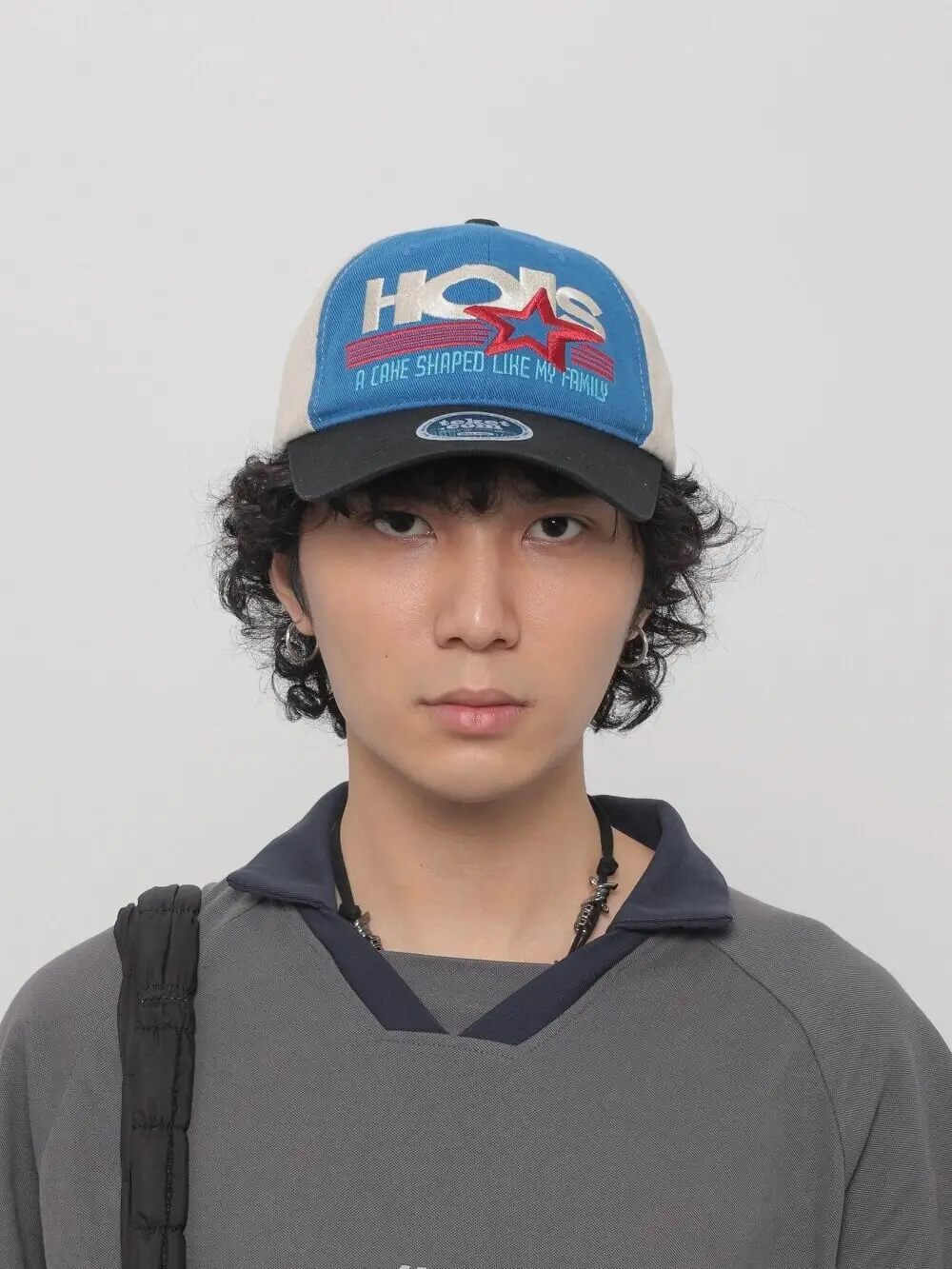 Casquette Bicolore Brodé