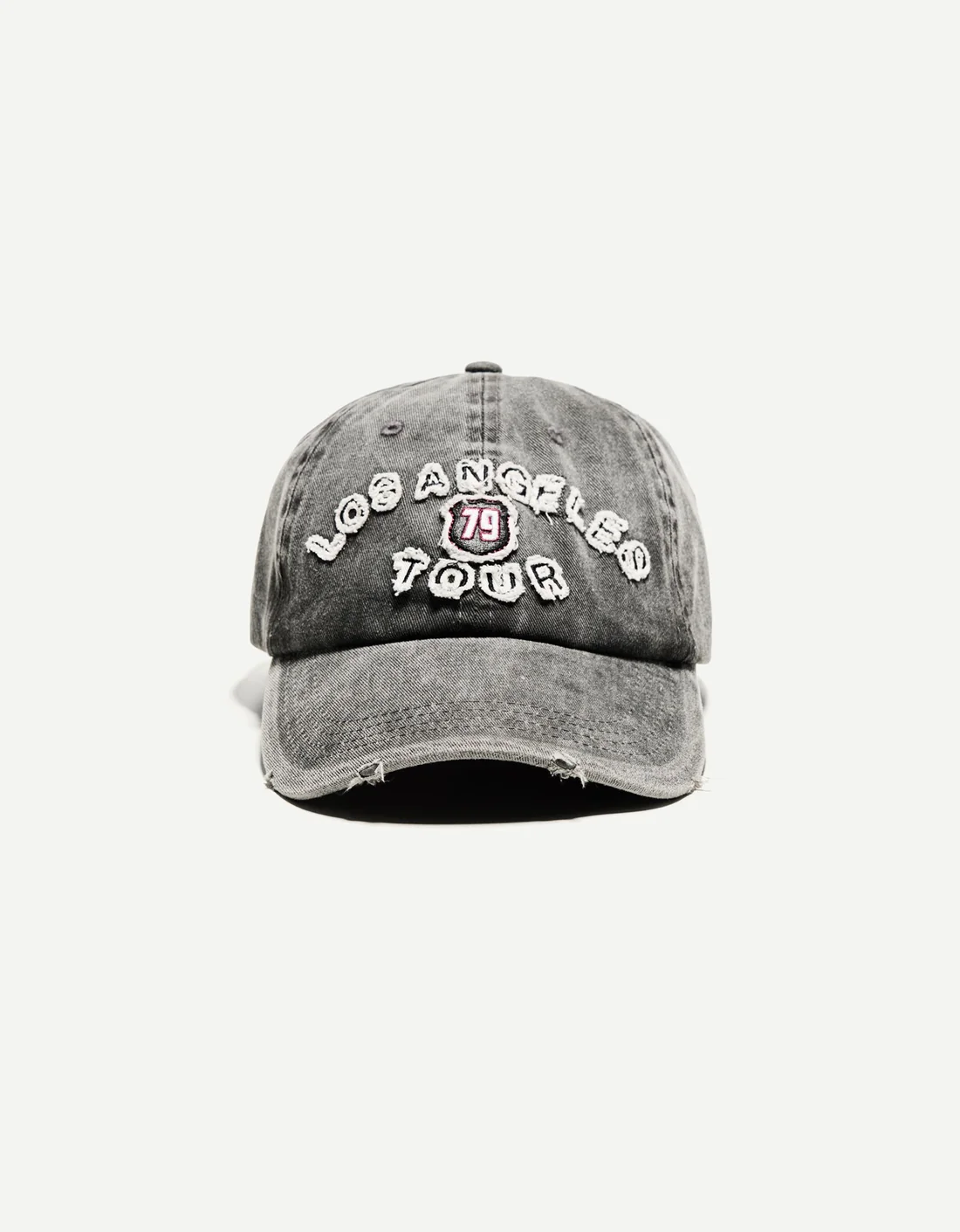 Casquette Baseball Brodé Usé