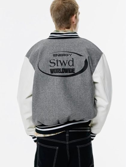 Blouson Teddy avec Écussons