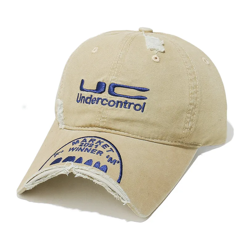 Casquette Baseball Brodé Usé