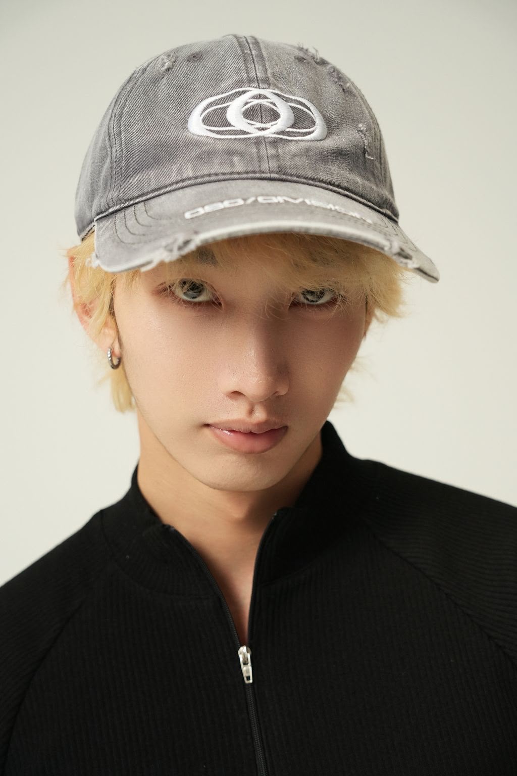 Casquette Brodé Effet Usé