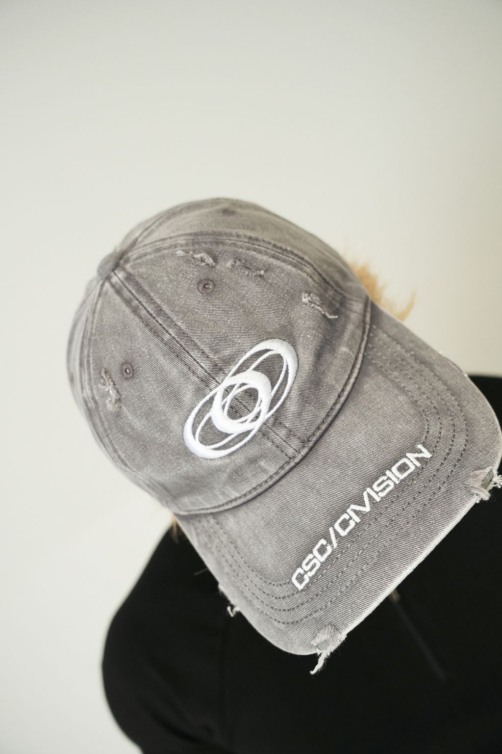 Distressed Embroidered Cap
