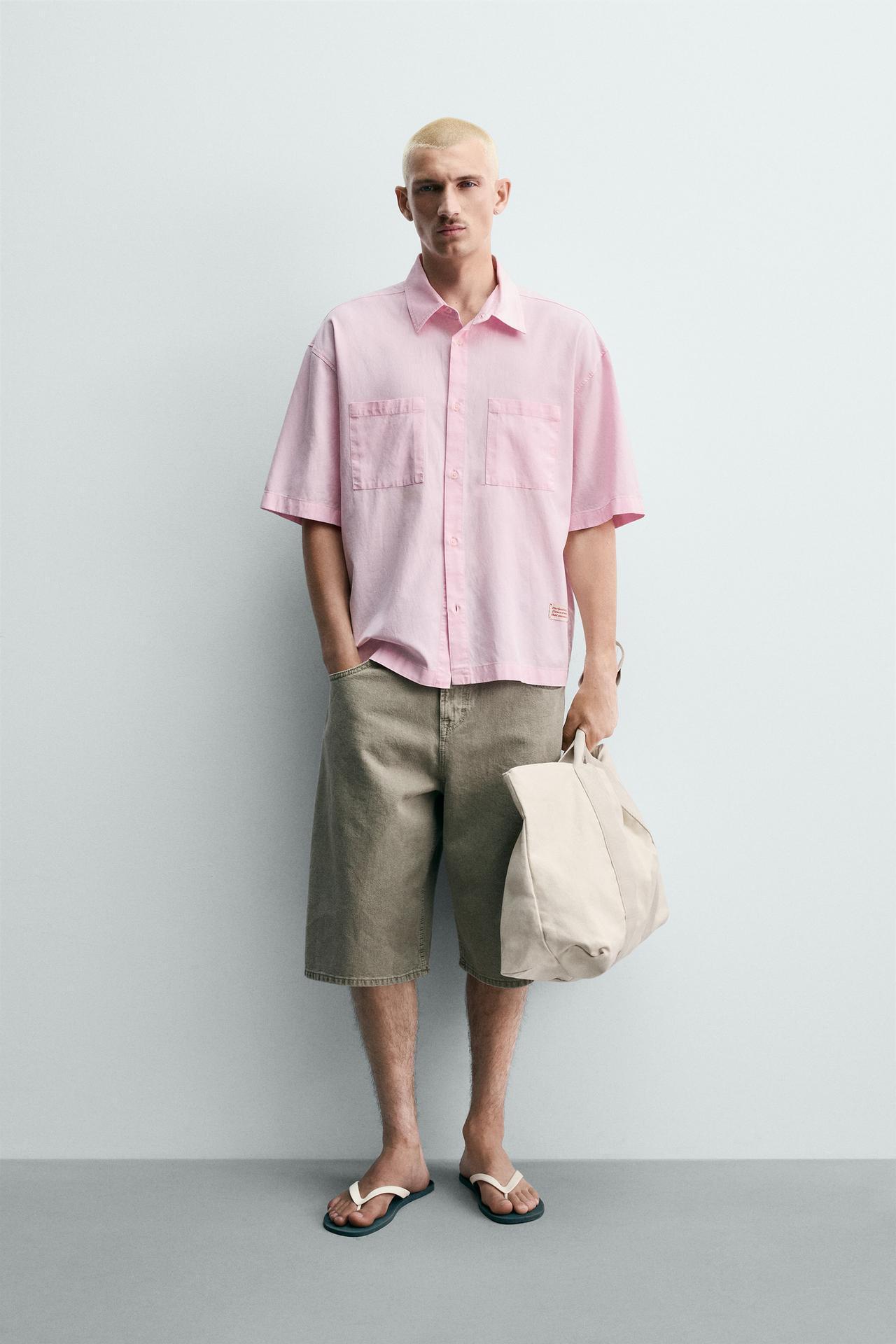 Chemise Coupe Boxy Imprimée