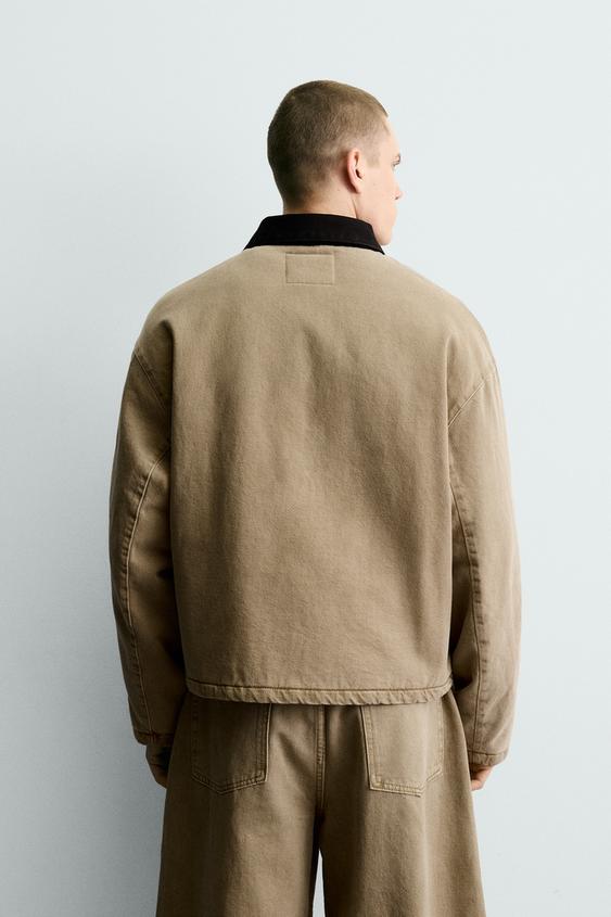 Veste ample à brandebourgs