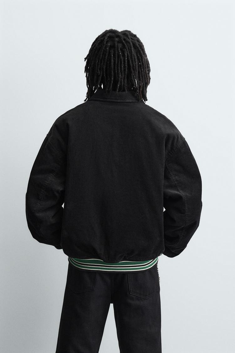 Blouson Bomber Velours