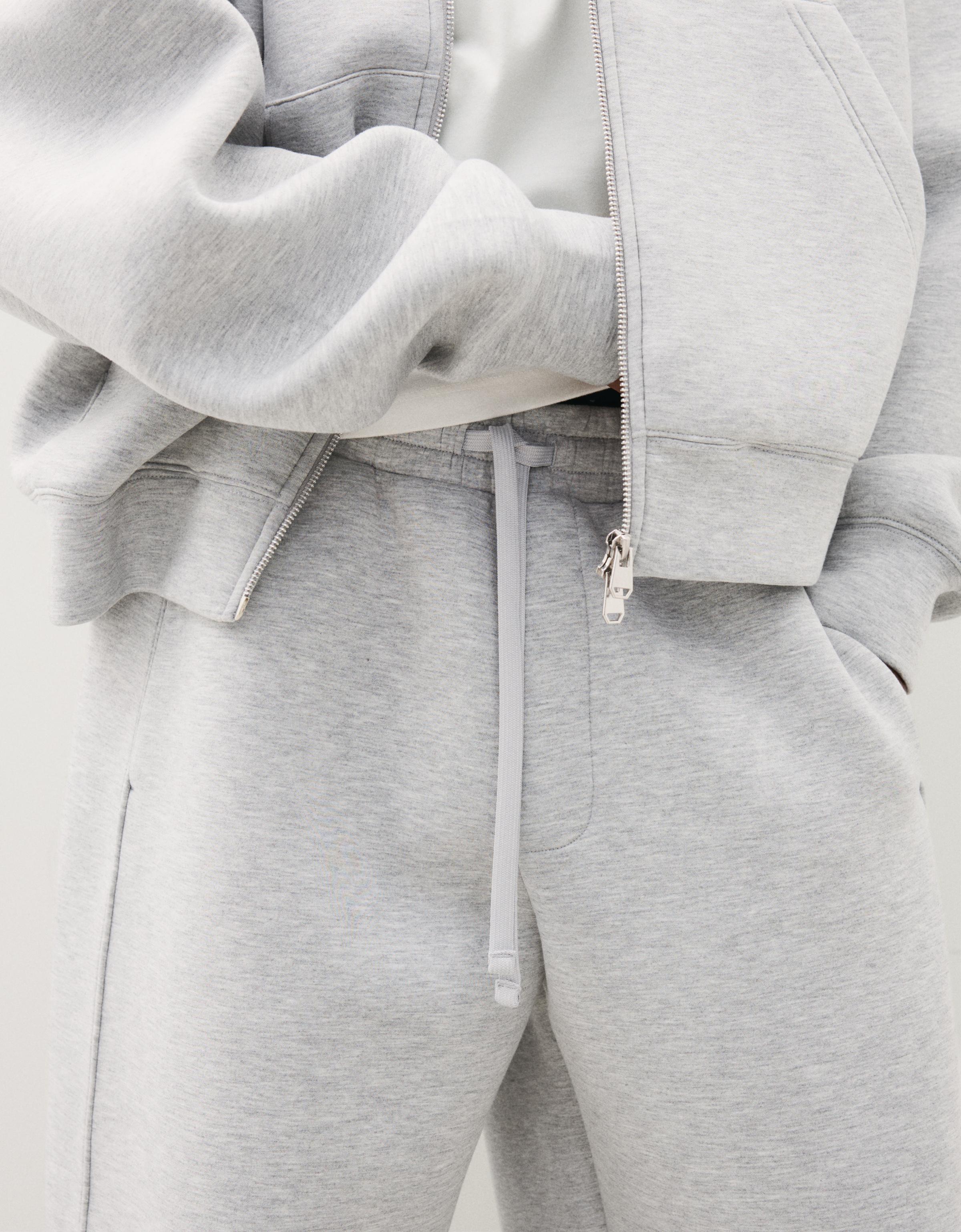 Bershka Pantalon balloon fit technique — Gris