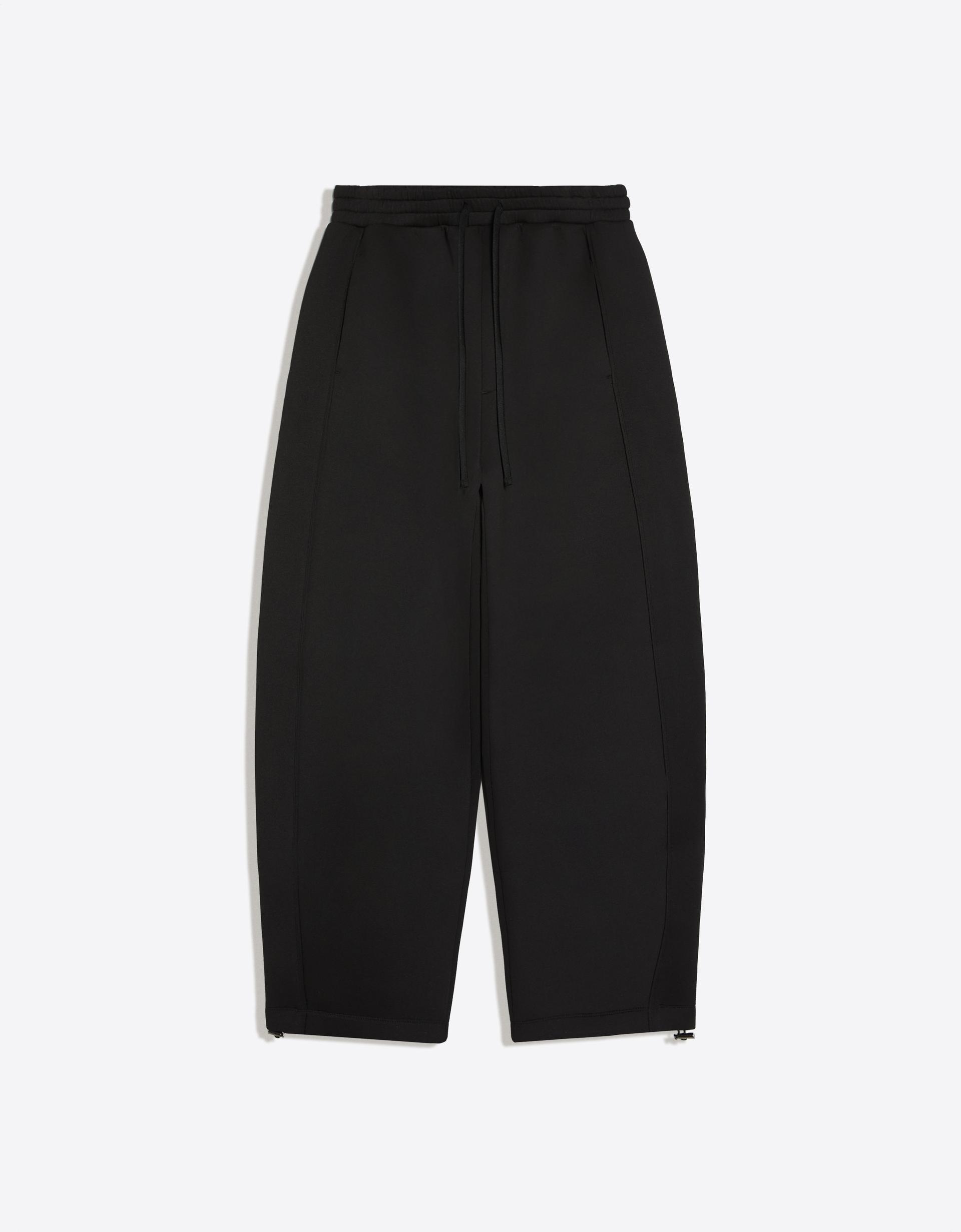 Bershka Pantalon balloon fit technique — Noir