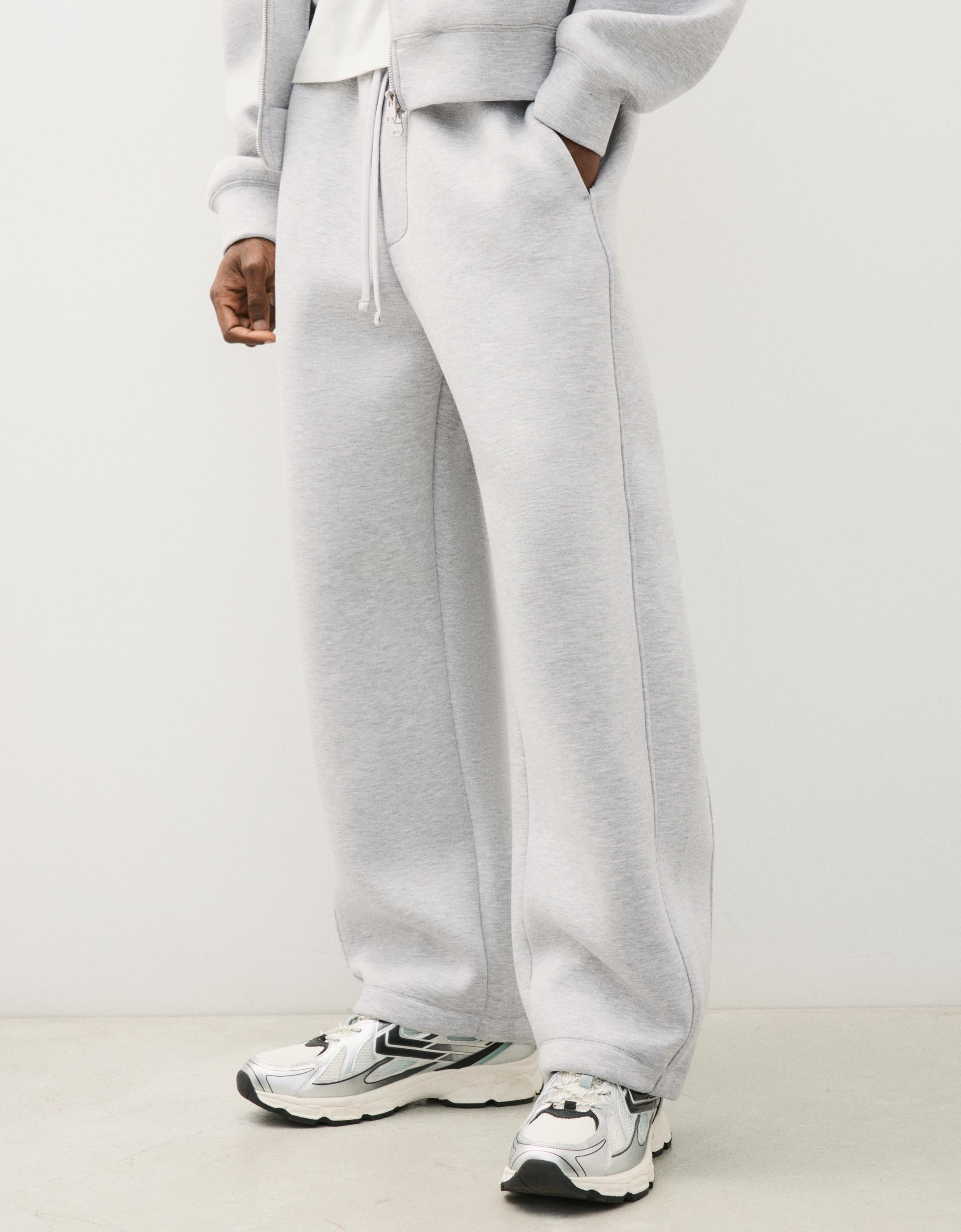 Bershka Pantalon balloon fit technique — Gris