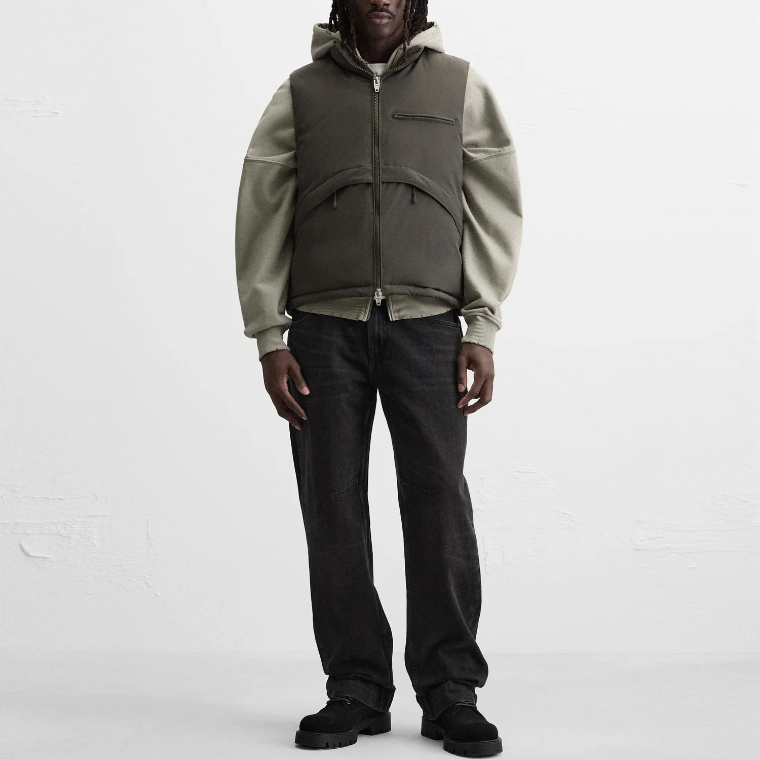 Padded Vest with Pockets