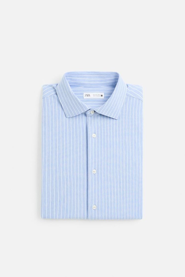 Zara CHEMISE regular fit — rayures