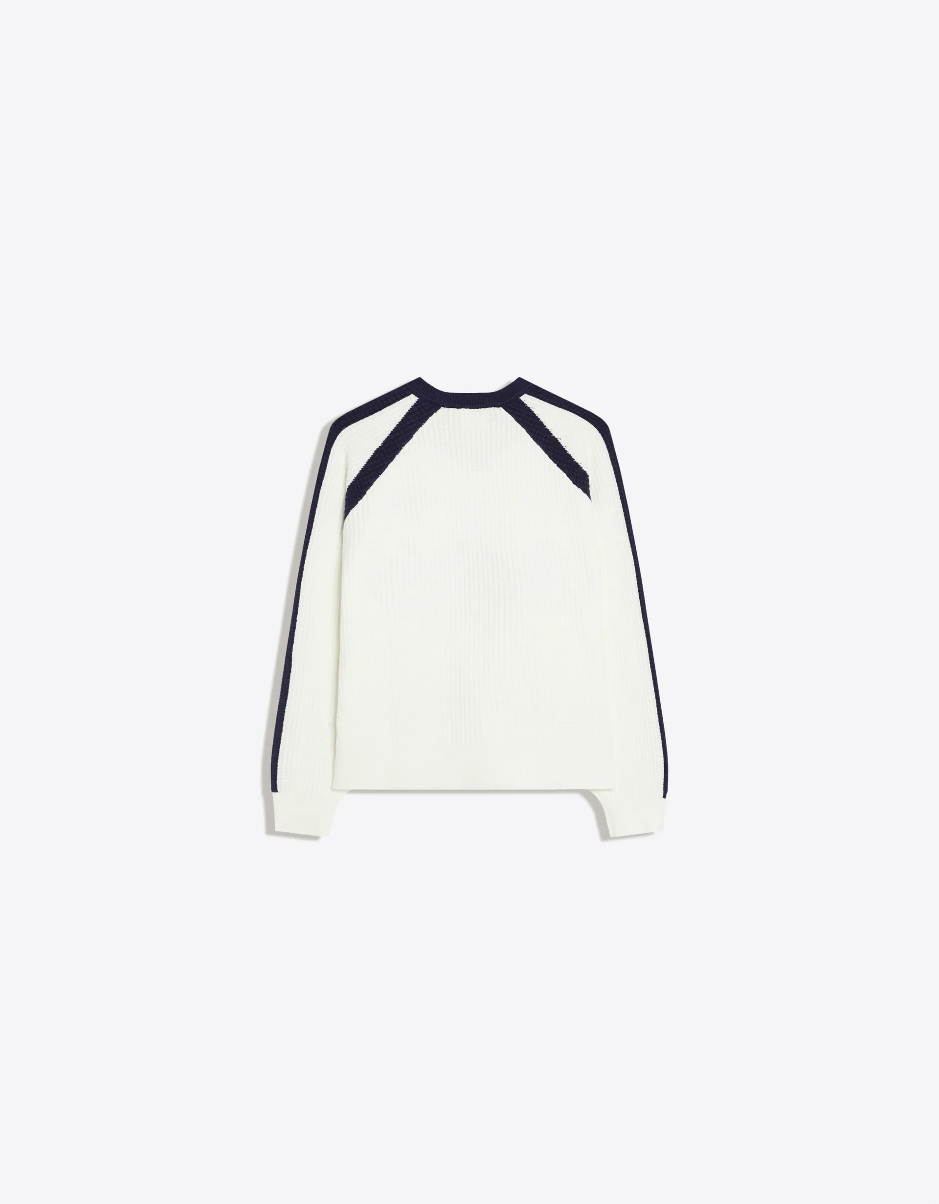 Bershka Pull col V brodé contrastant
