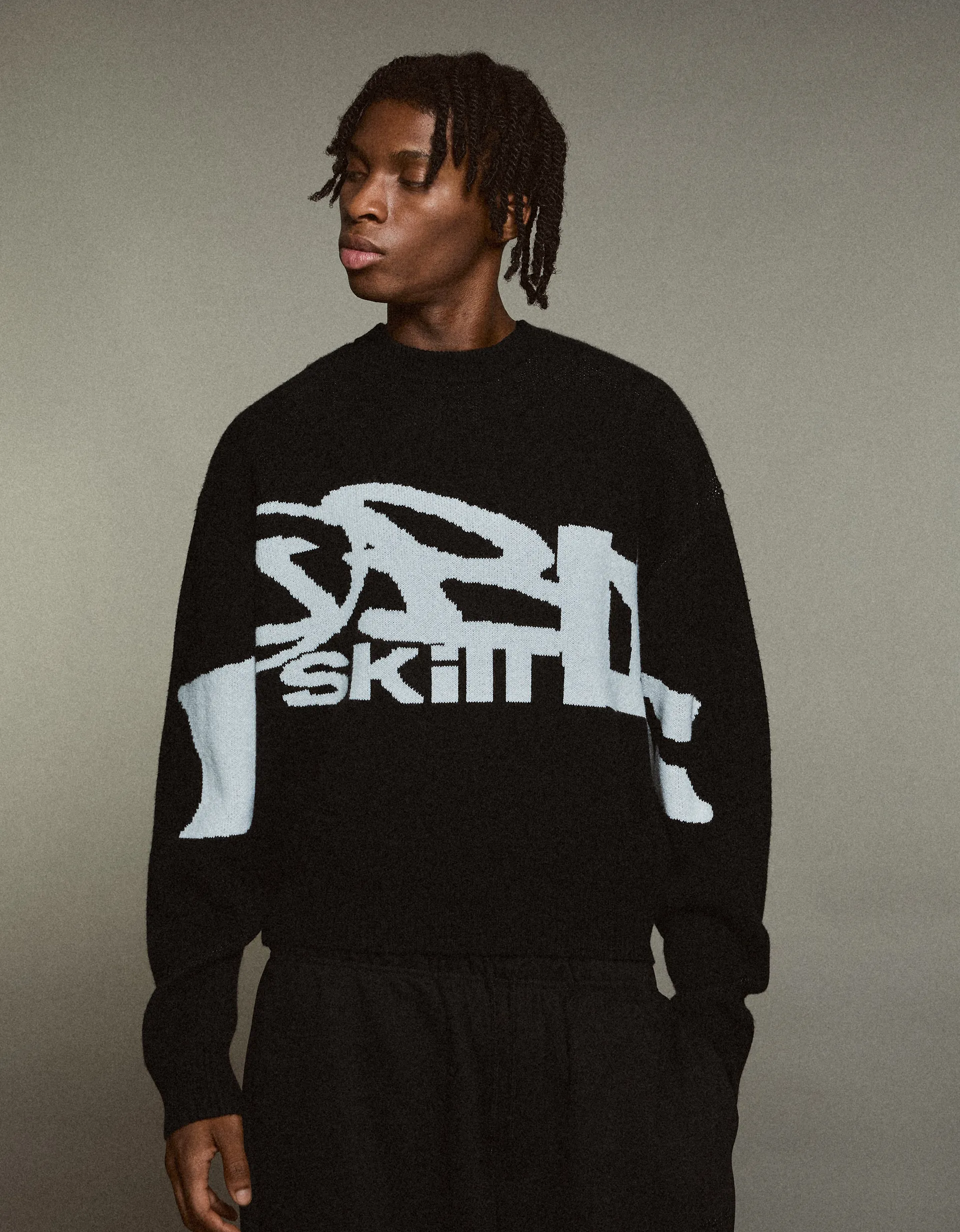 Sweat Jacquard Graphique