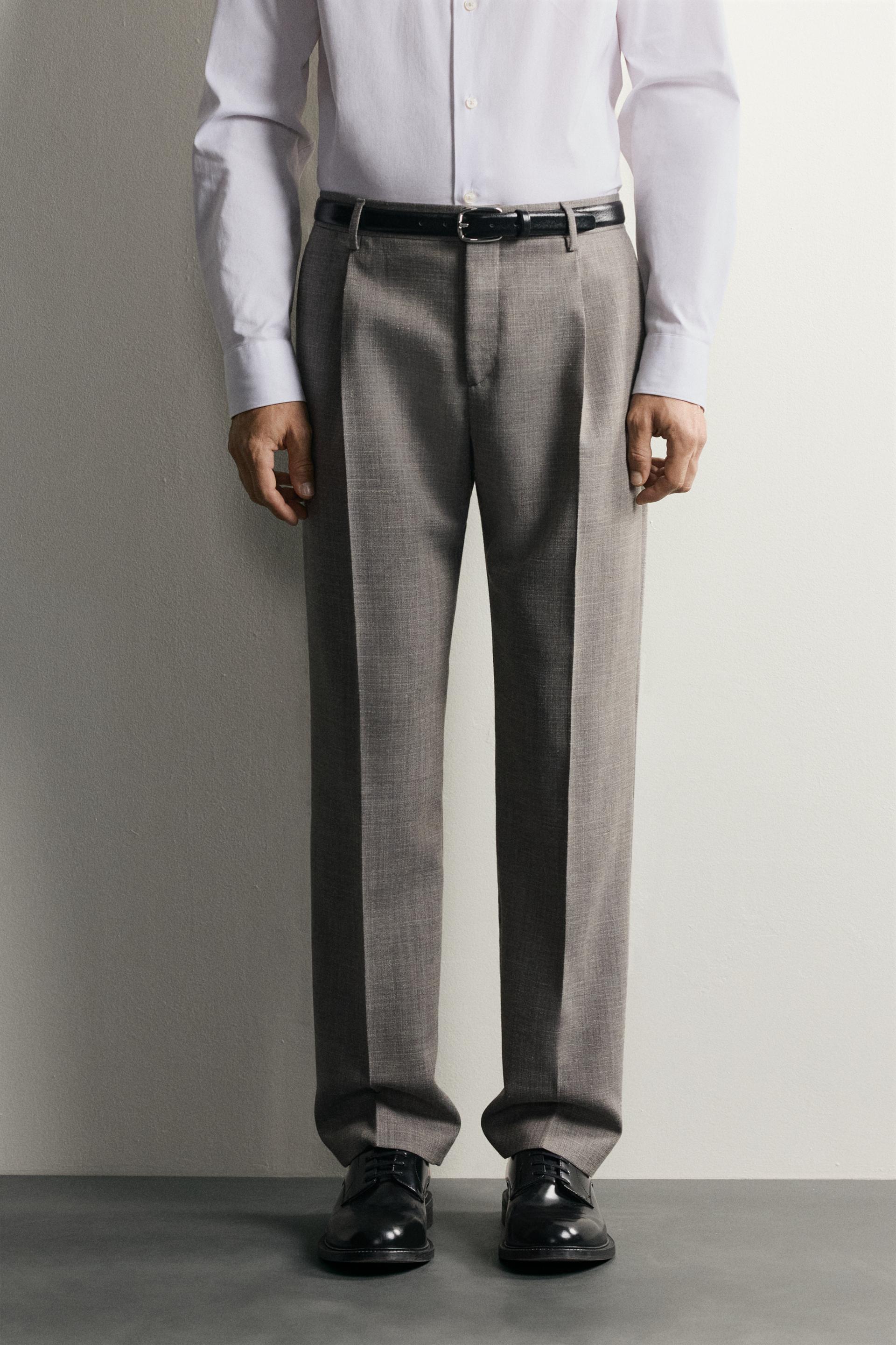 Pantalon Costume Laine Regular