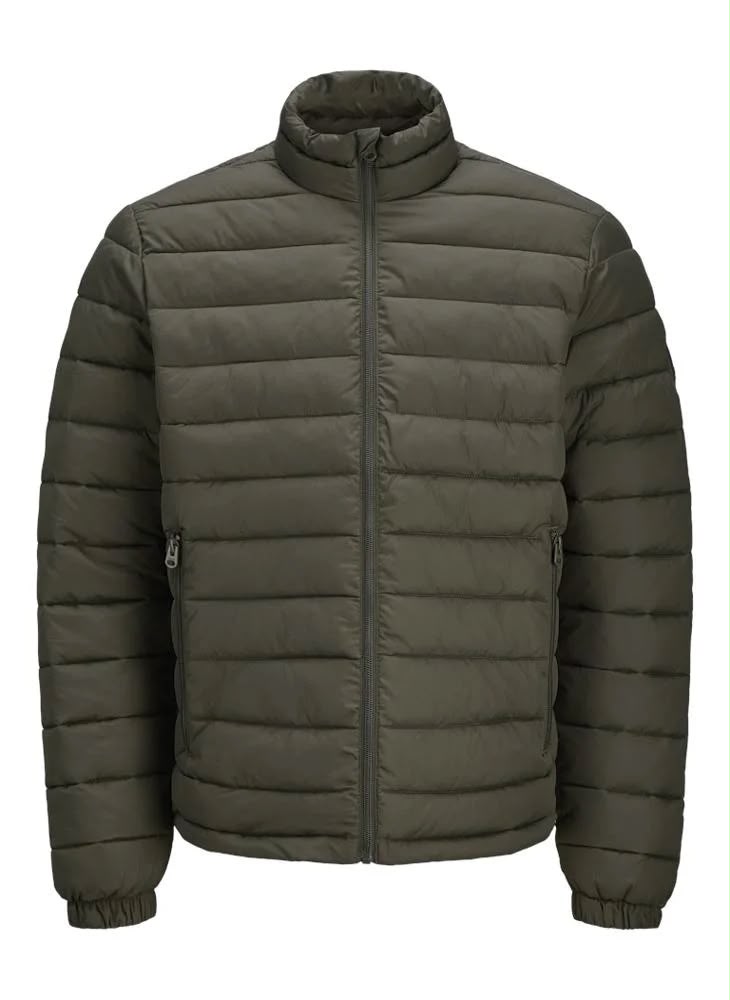 Lightweight Puffer Jacket — Olive