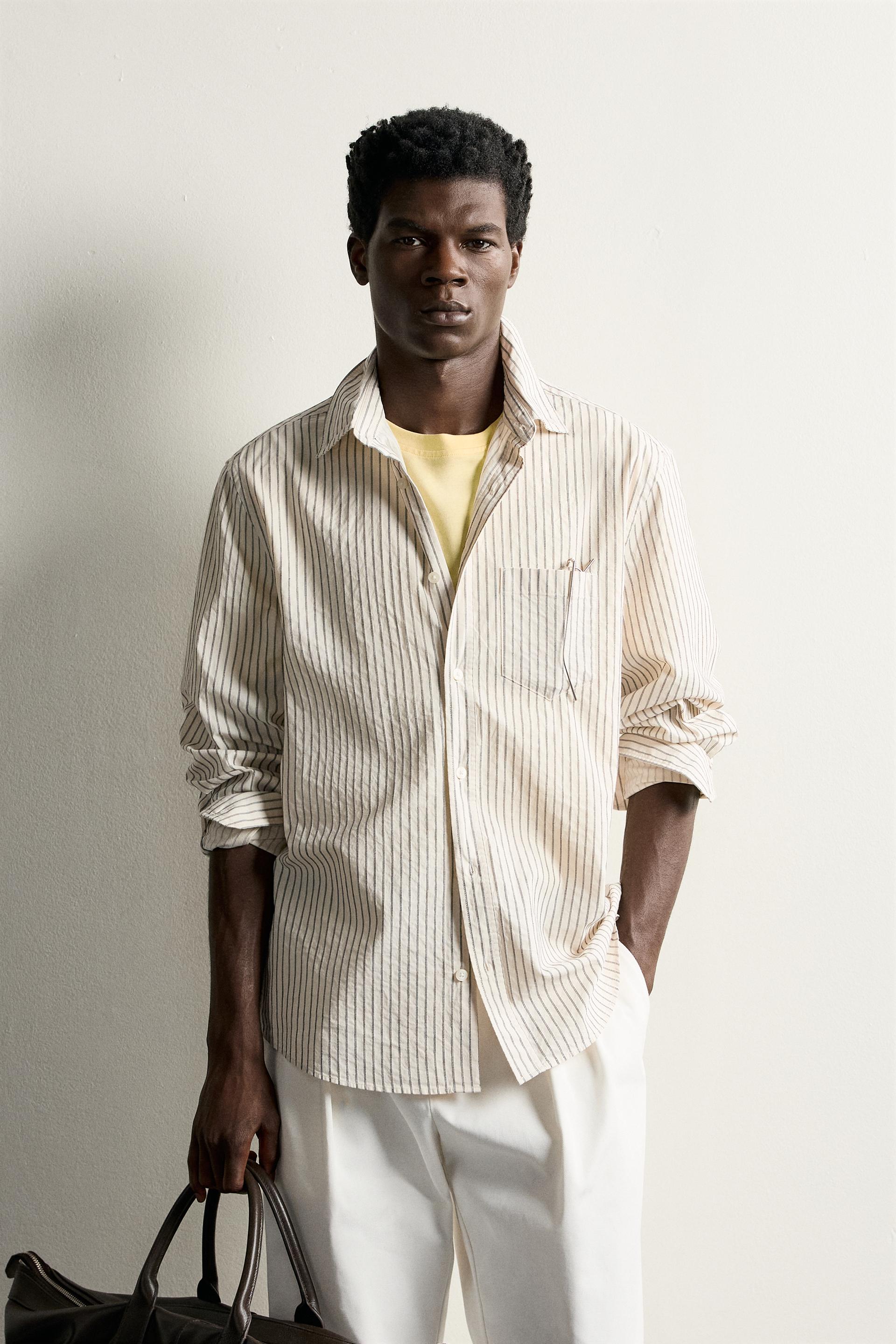 Chemise Décontractée Rayée