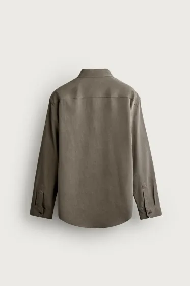 CHEMISE FLUIDE COUPE DÉCONTRACTÉE