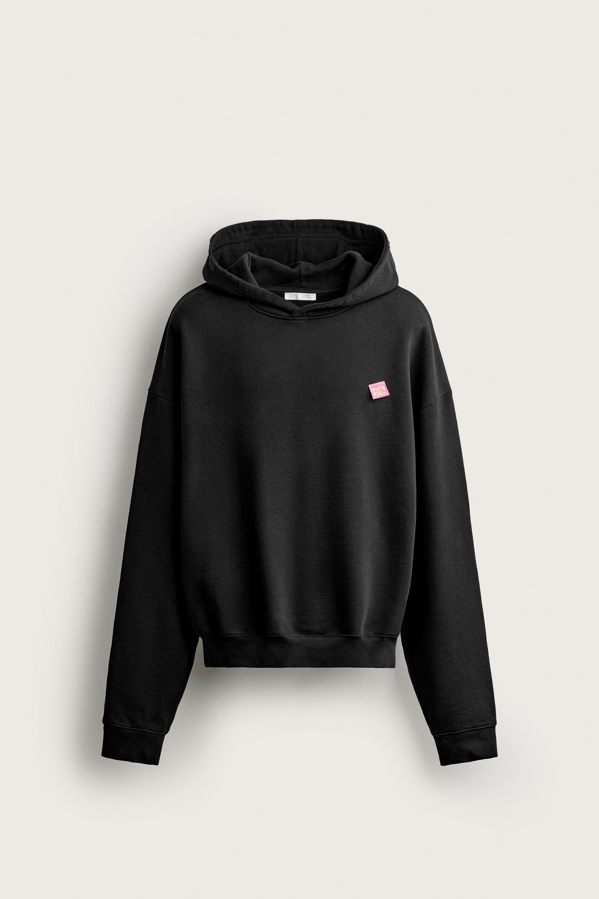 Zara Martin Parr Photo Hoodie — Noir
