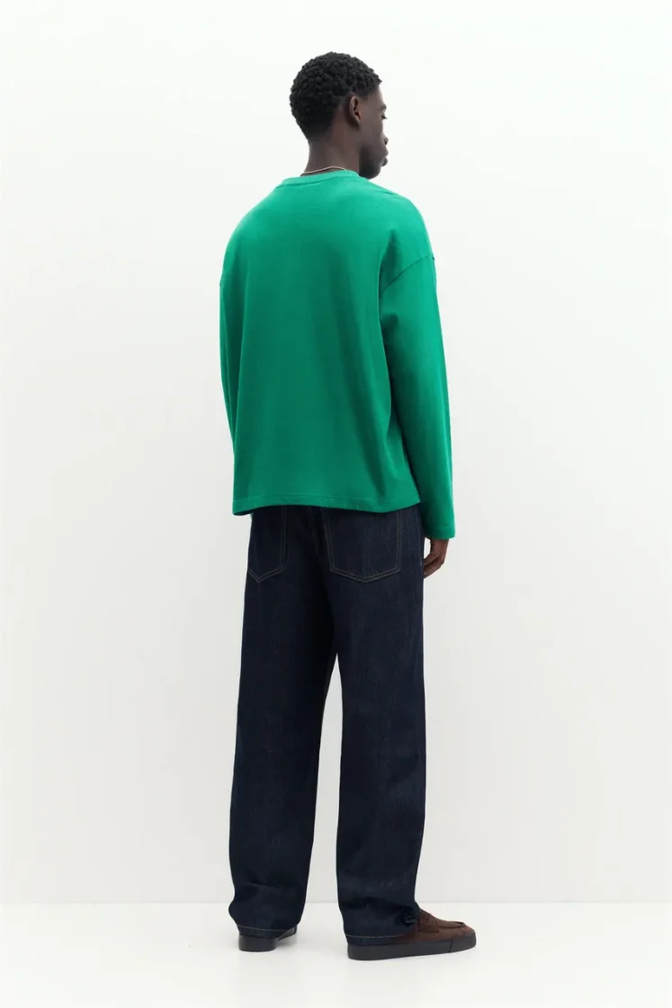 Heavyweight Relaxed Long-Sleeve — Teal