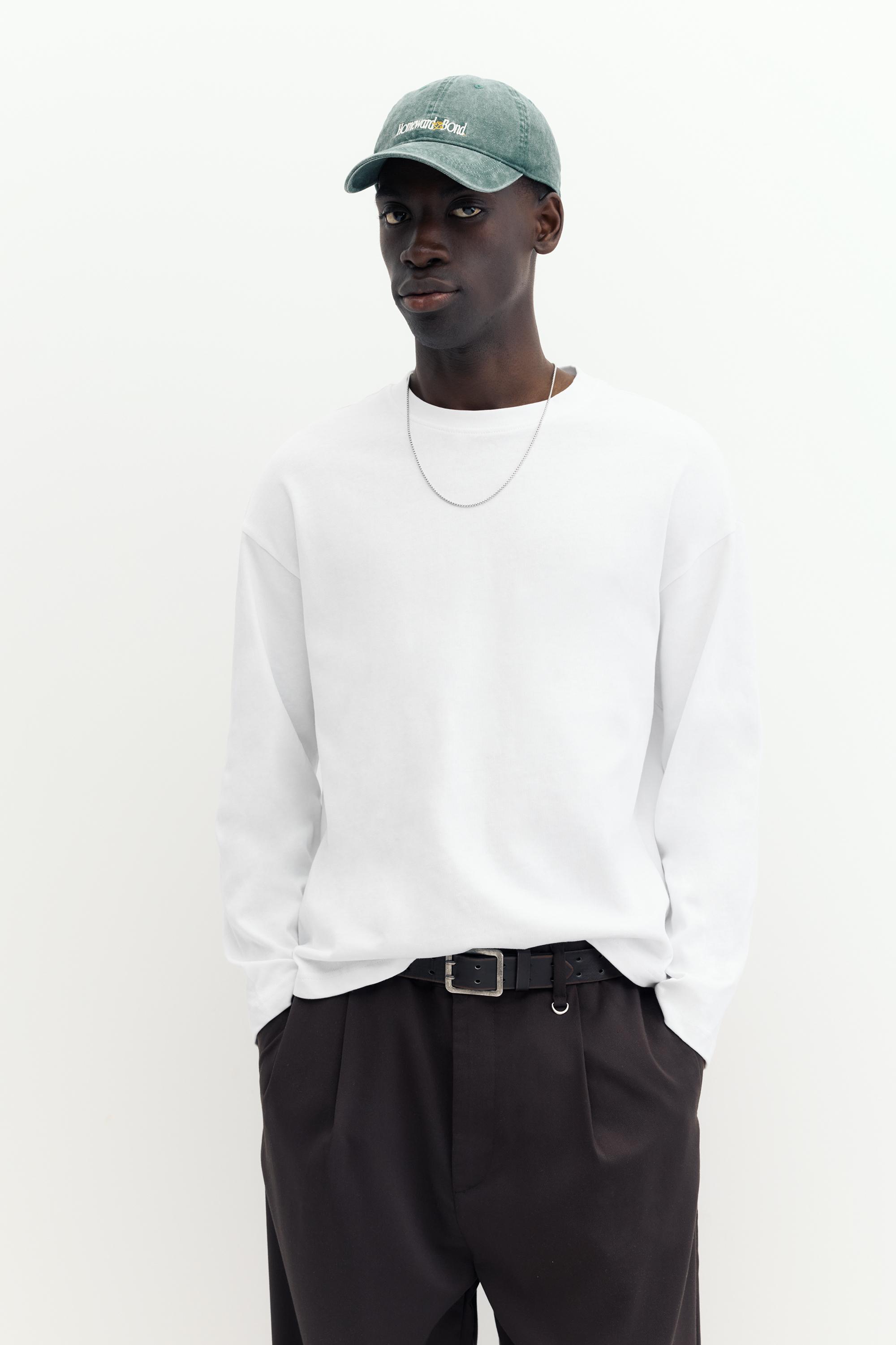 T-Shirt Relaxed Manches Longues