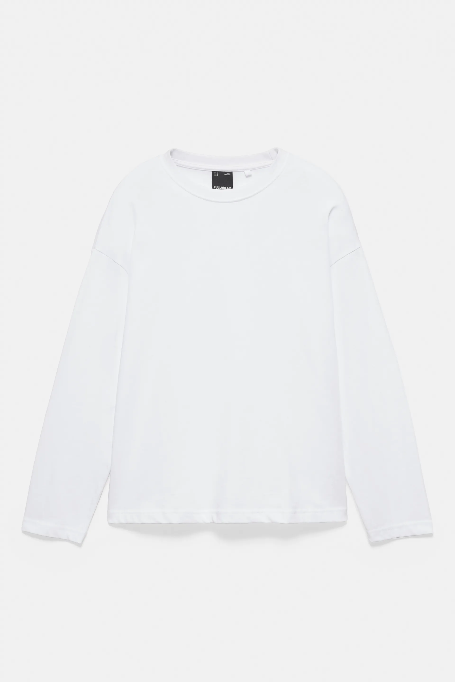Heavyweight Relaxed Long-Sleeve — White