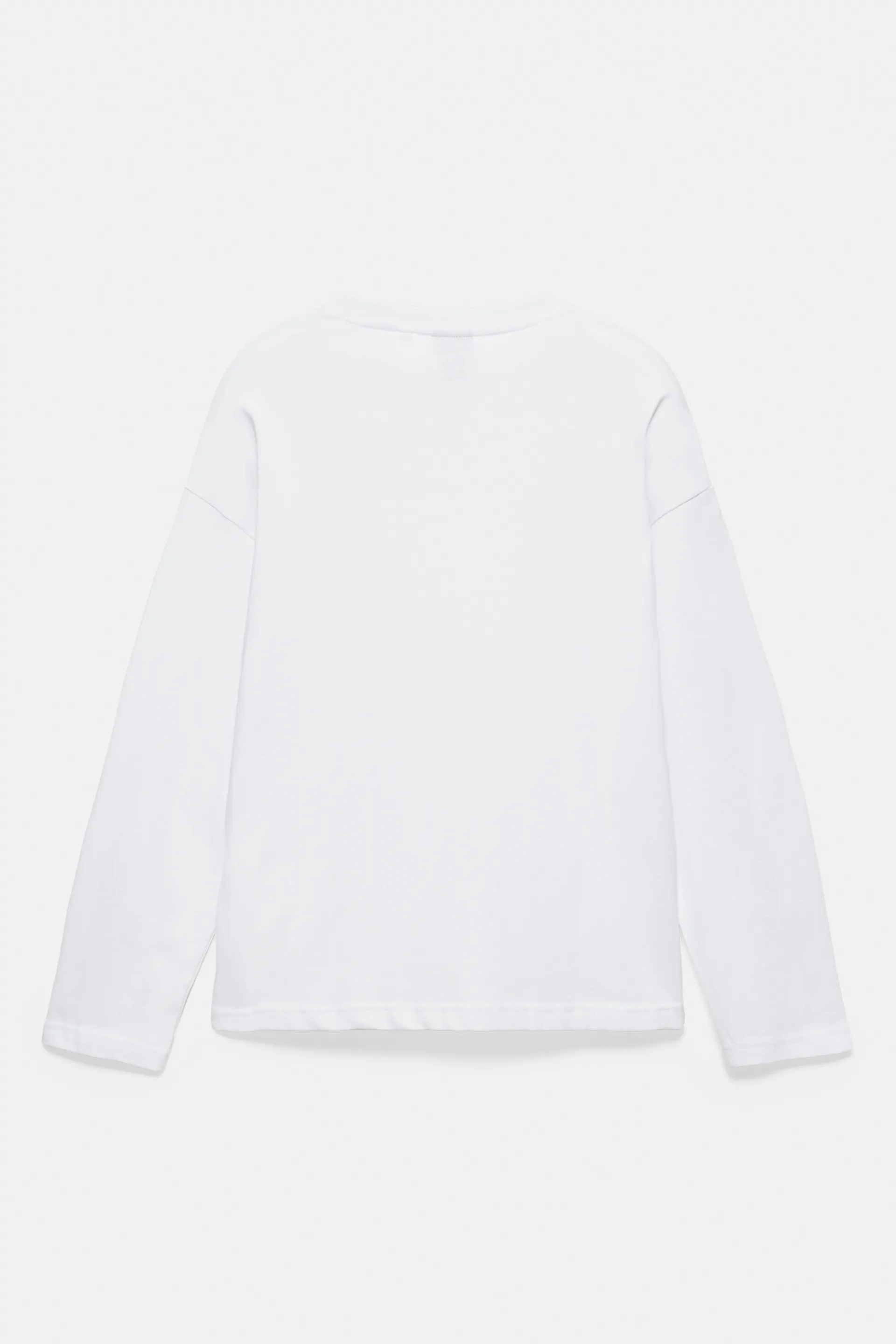 Heavyweight Relaxed Long-Sleeve — White