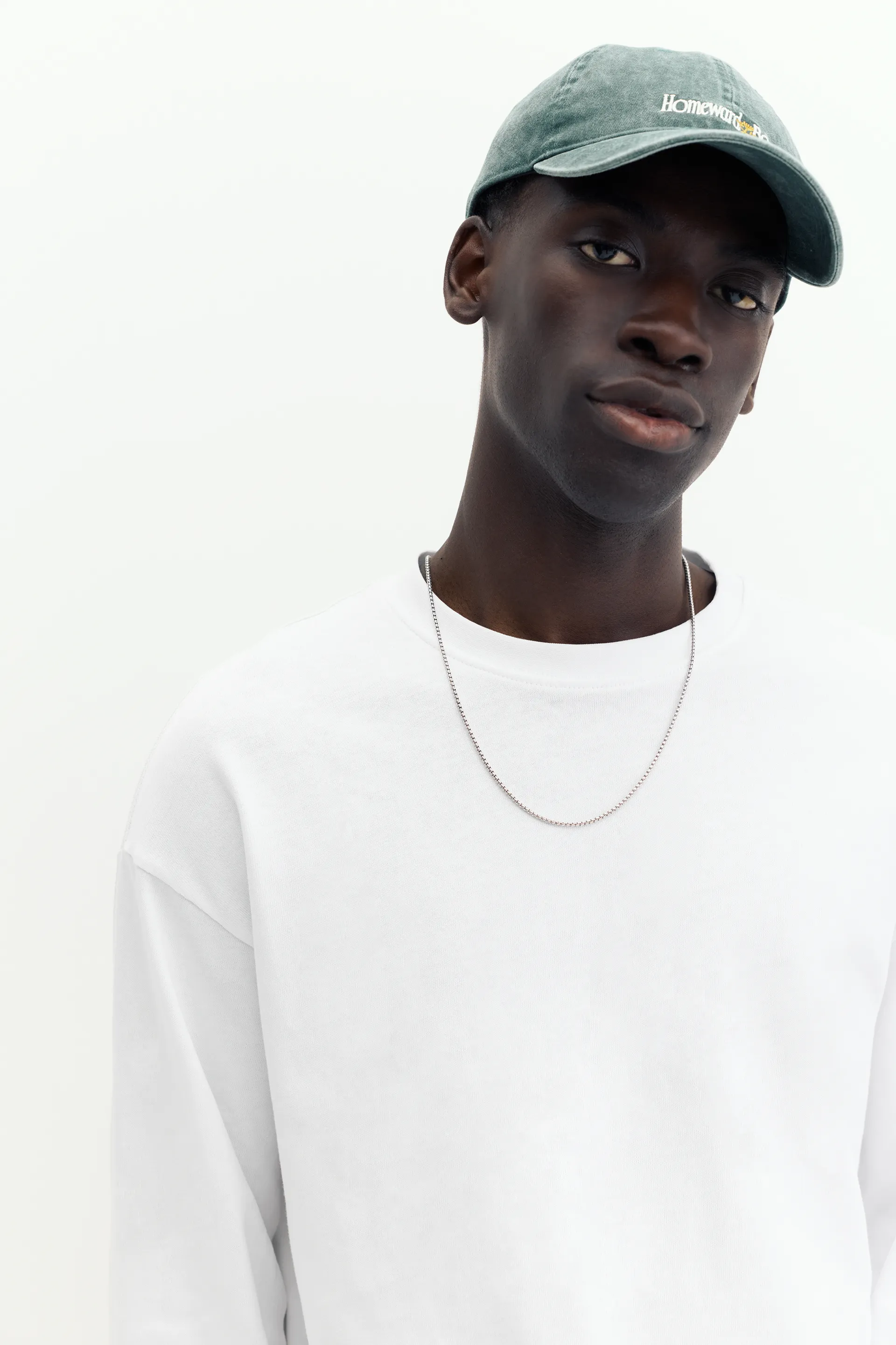 Heavyweight Relaxed Long-Sleeve — White