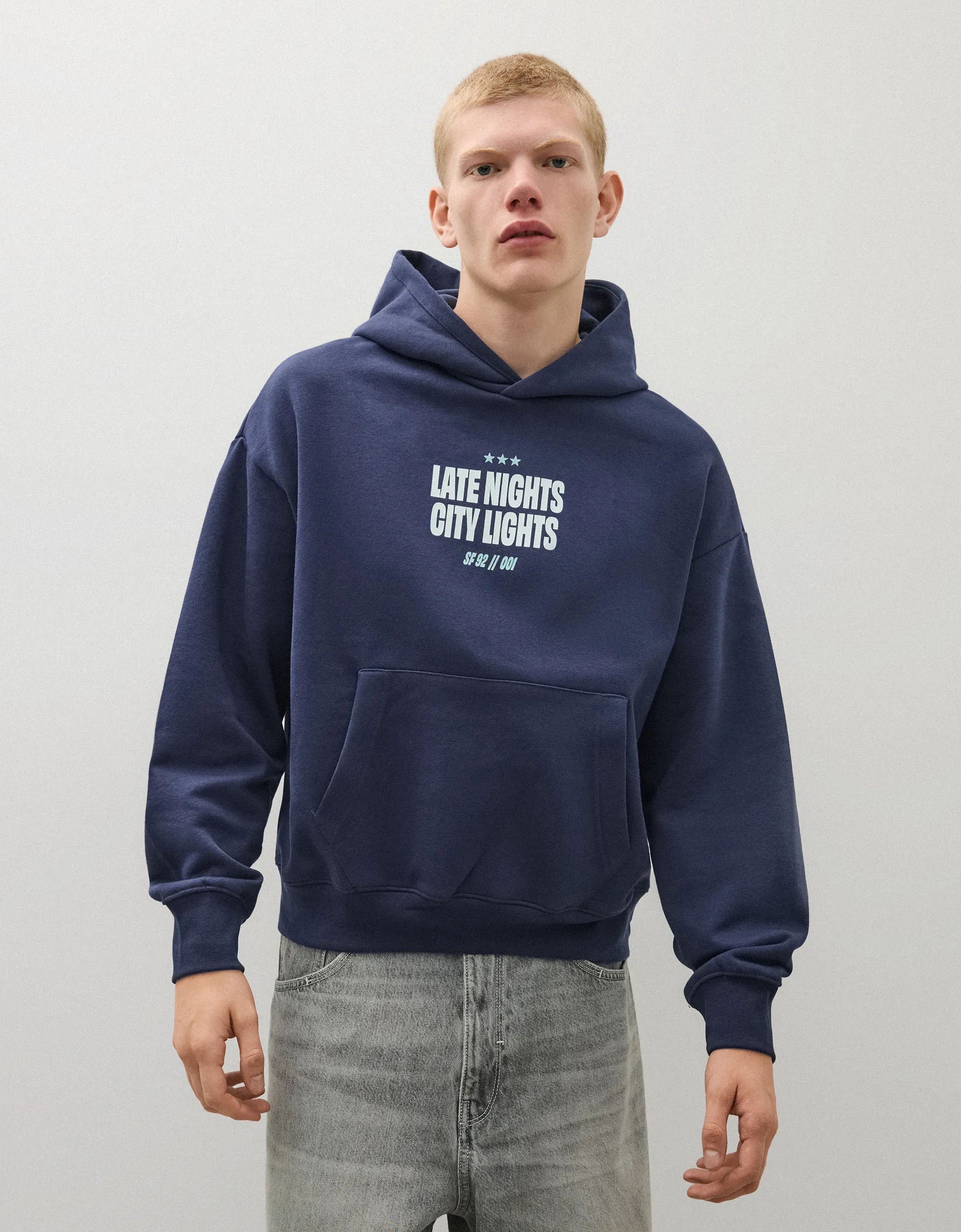 Sweat à capuche imprimé