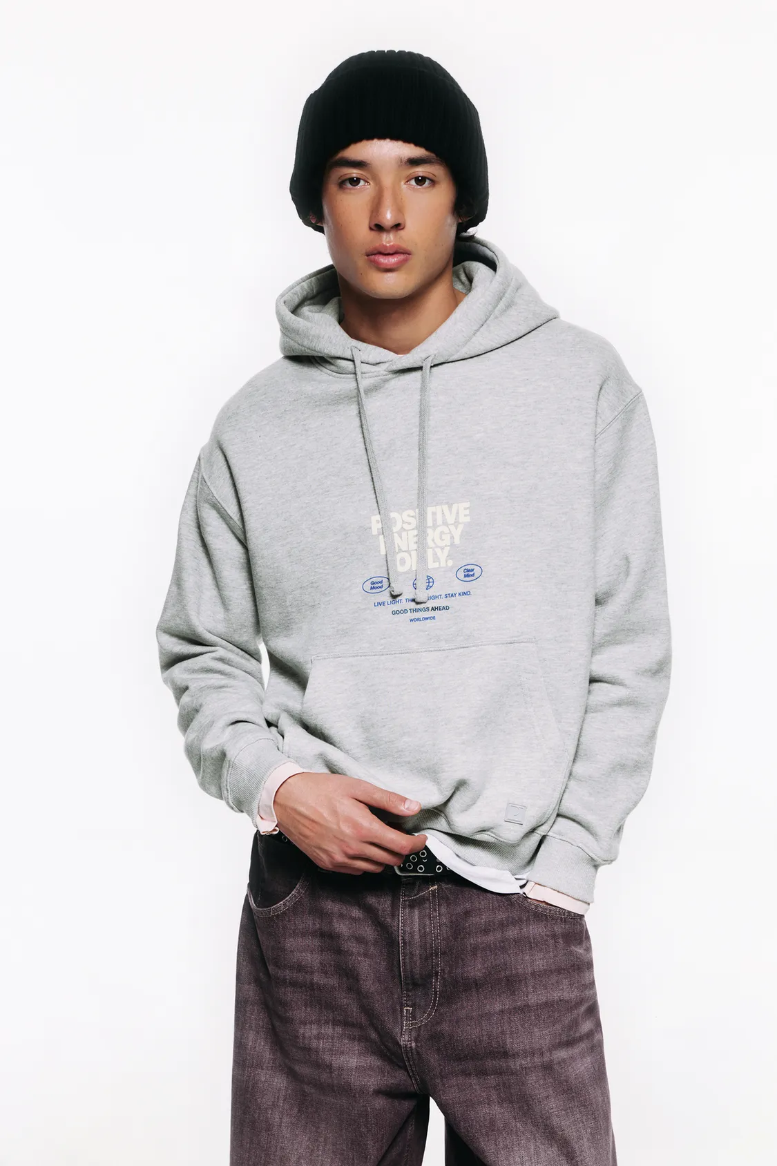 Sweat à Capuche Imprimé