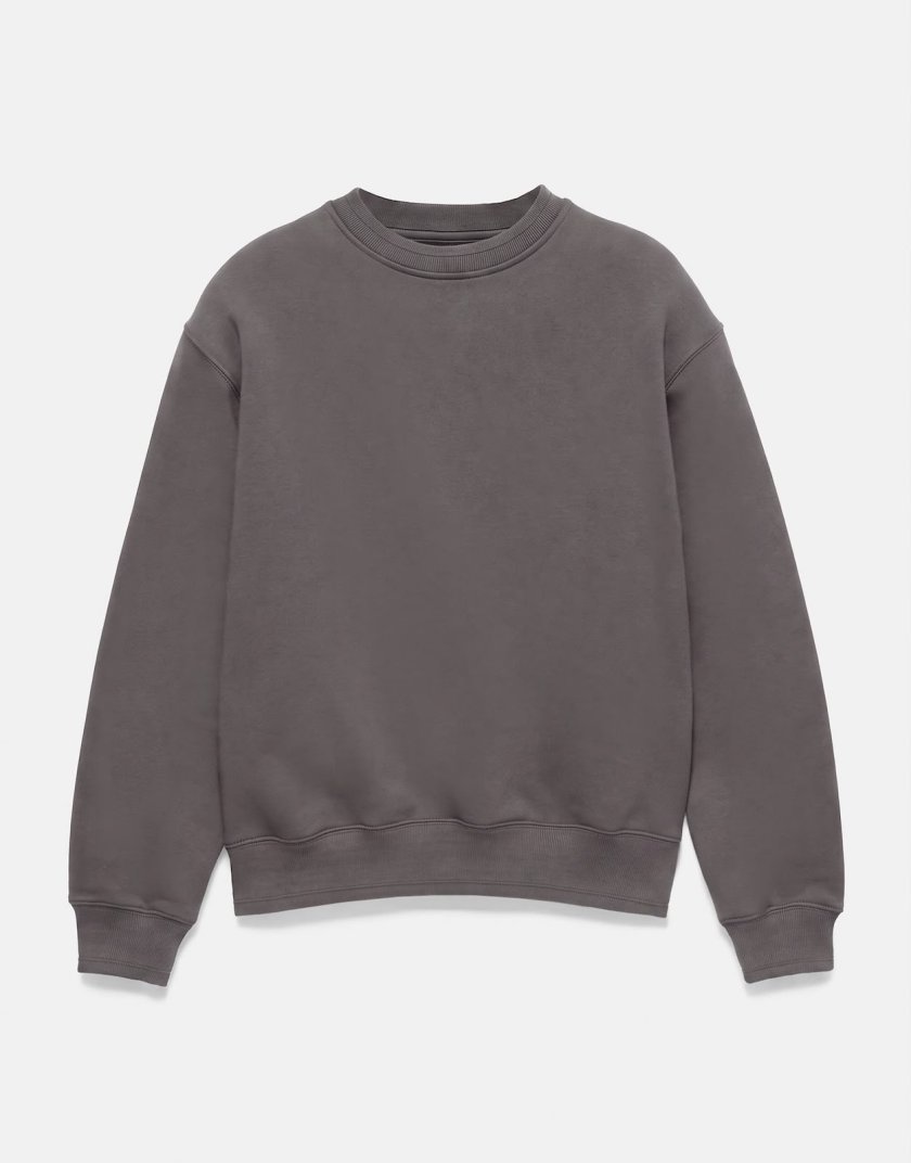 Pull&Bear Pull&Bear Relaxed fit sweatshirt in sky blue — Grey
