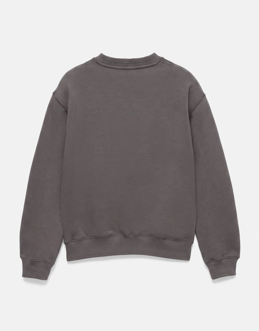 Pull&Bear Pull&Bear Relaxed fit sweatshirt in sky blue — Grey
