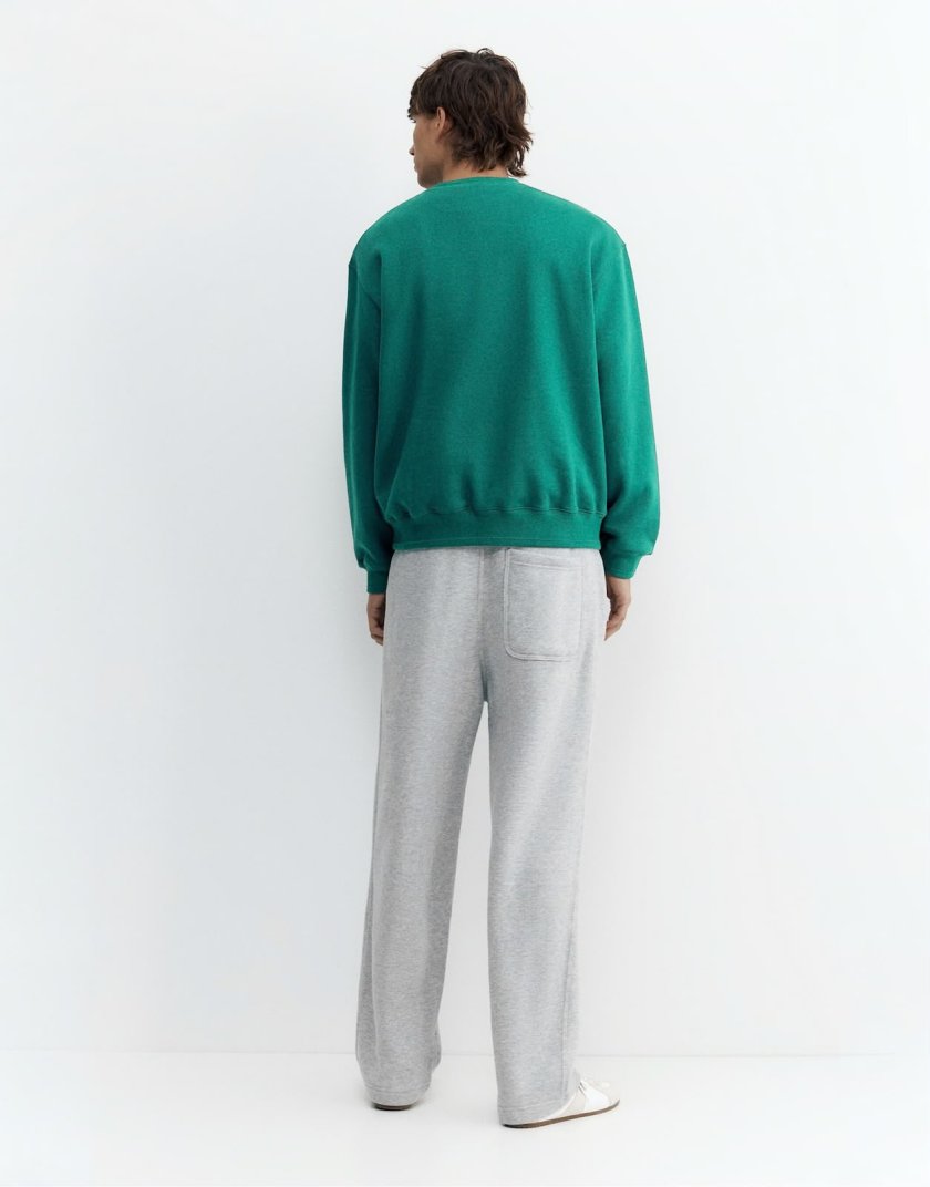 Pull&Bear Pull&Bear Relaxed fit sweatshirt in sky blue — Teal