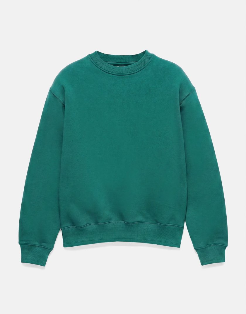 Pull&Bear Pull&Bear Relaxed fit sweatshirt in sky blue — Teal