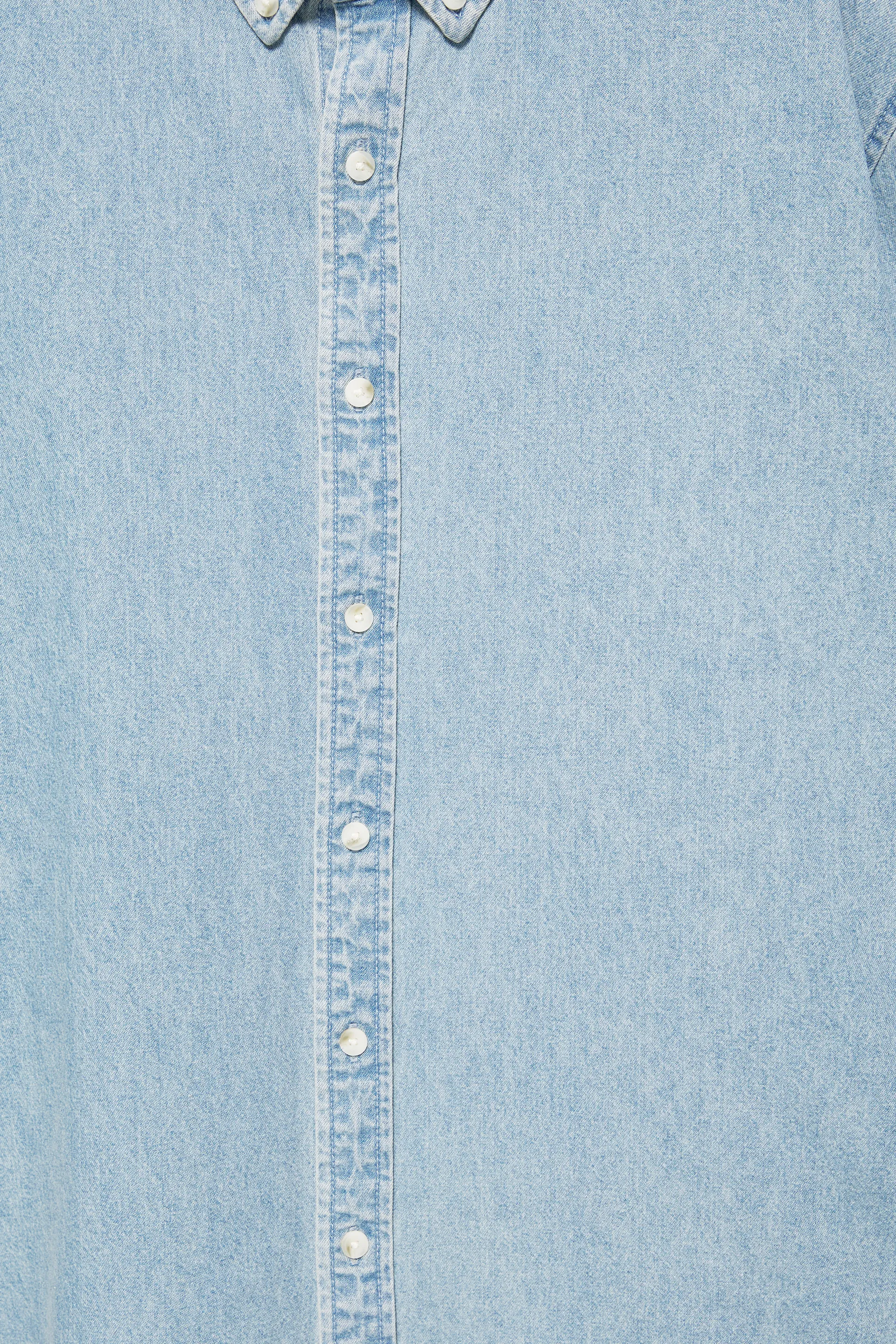 Chemise en jean manches longues