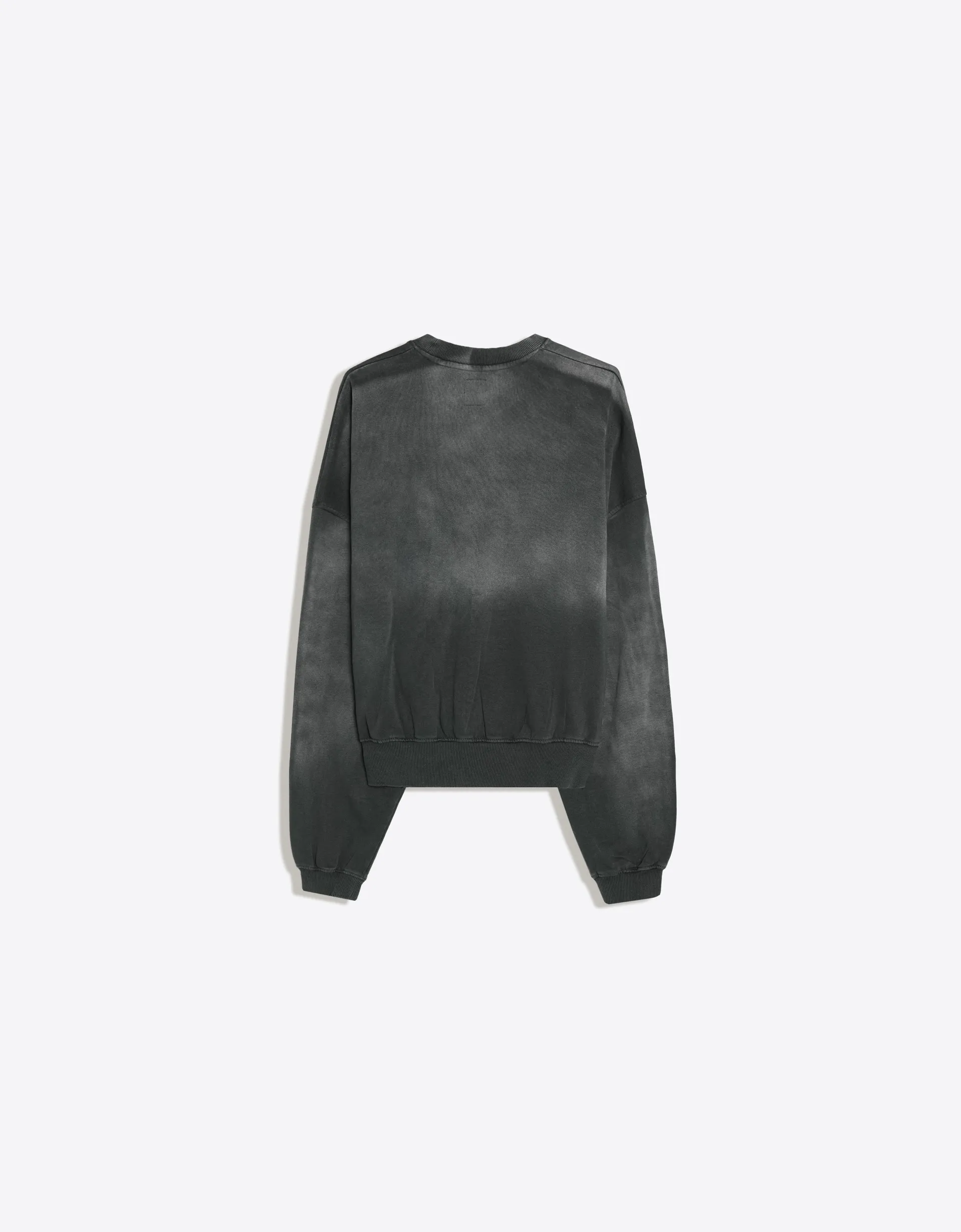 Bershka Faded Wash Crewneck Sweatshirt