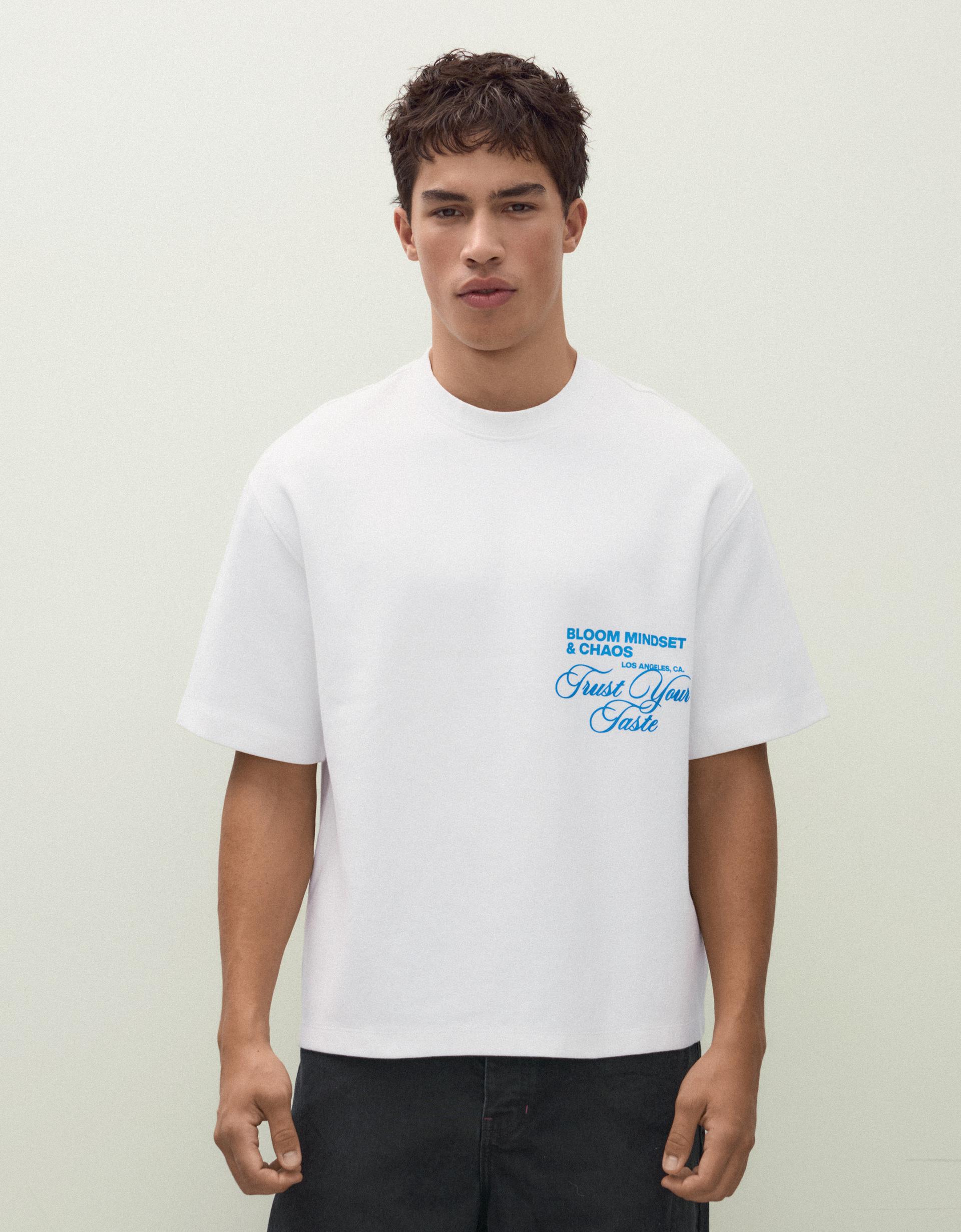 T-shirt Imprimé Manches Courtes